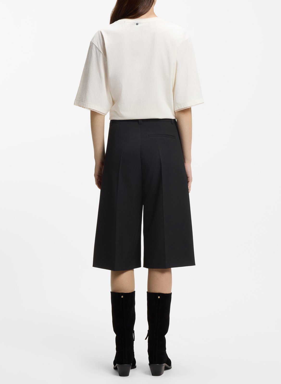 Straight Bermuda shorts BOSS Black