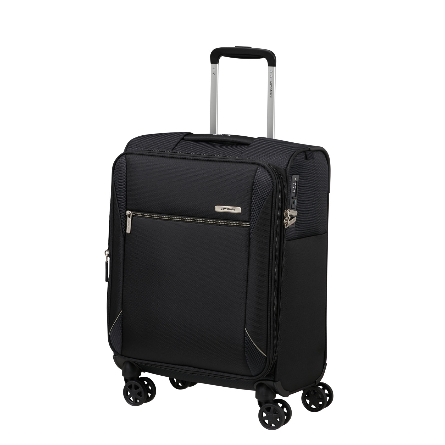 Base Breeze 4-Wheel Cabin Suitcase Size S SAMSONITE Black