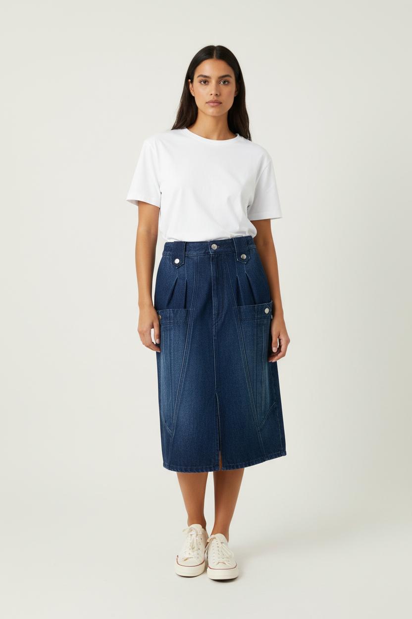 Short & midi skirt ISABEL MARANT - Seconde Main Blue