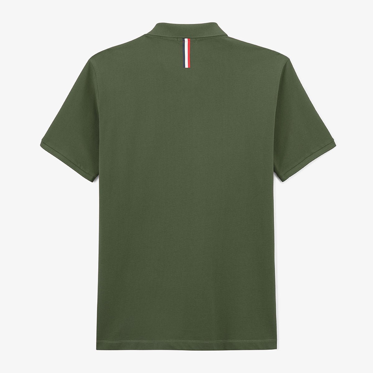 Short-sleeved piqué knit polo SERGE BLANCO Green