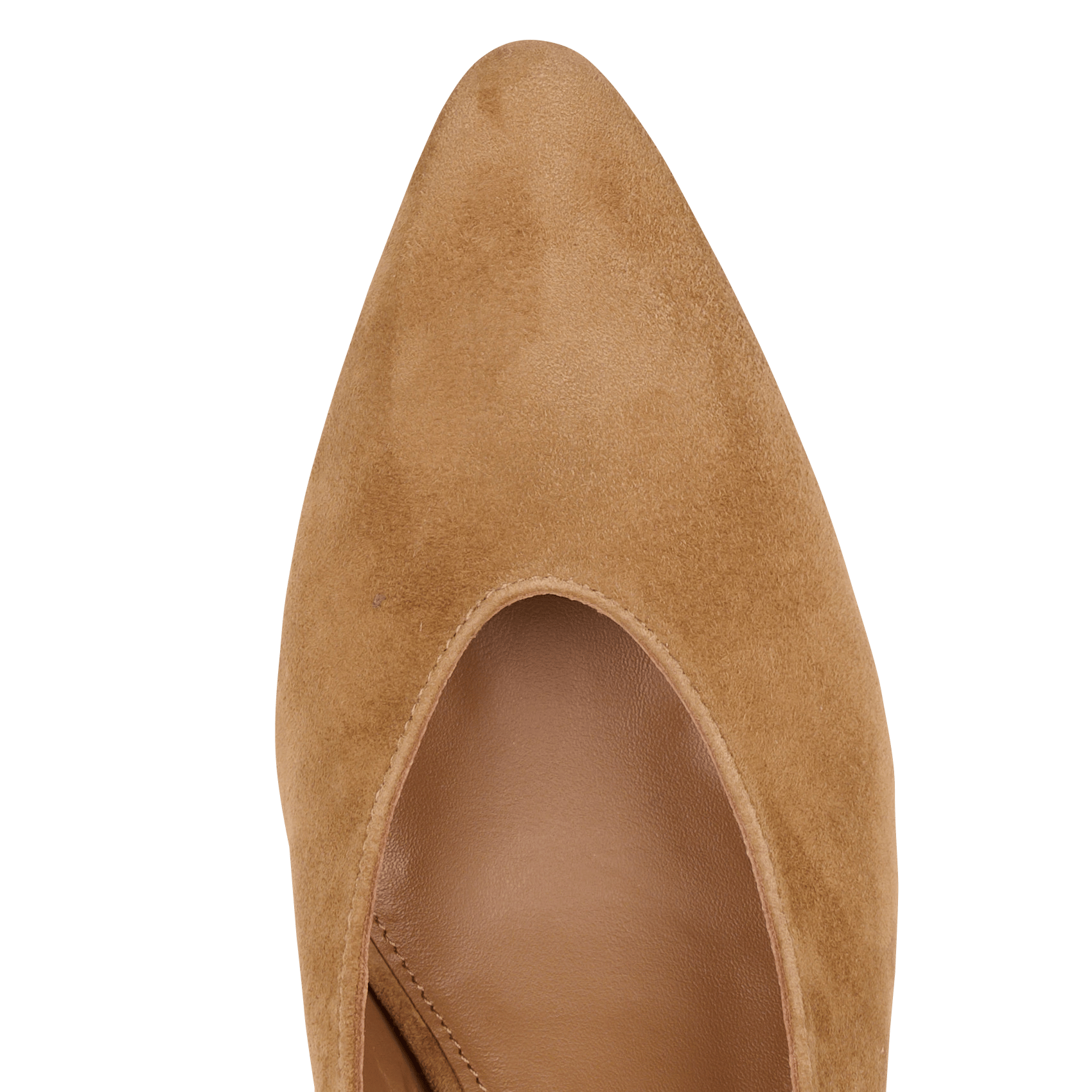 Escarpins en cuir velours TORAL Marron