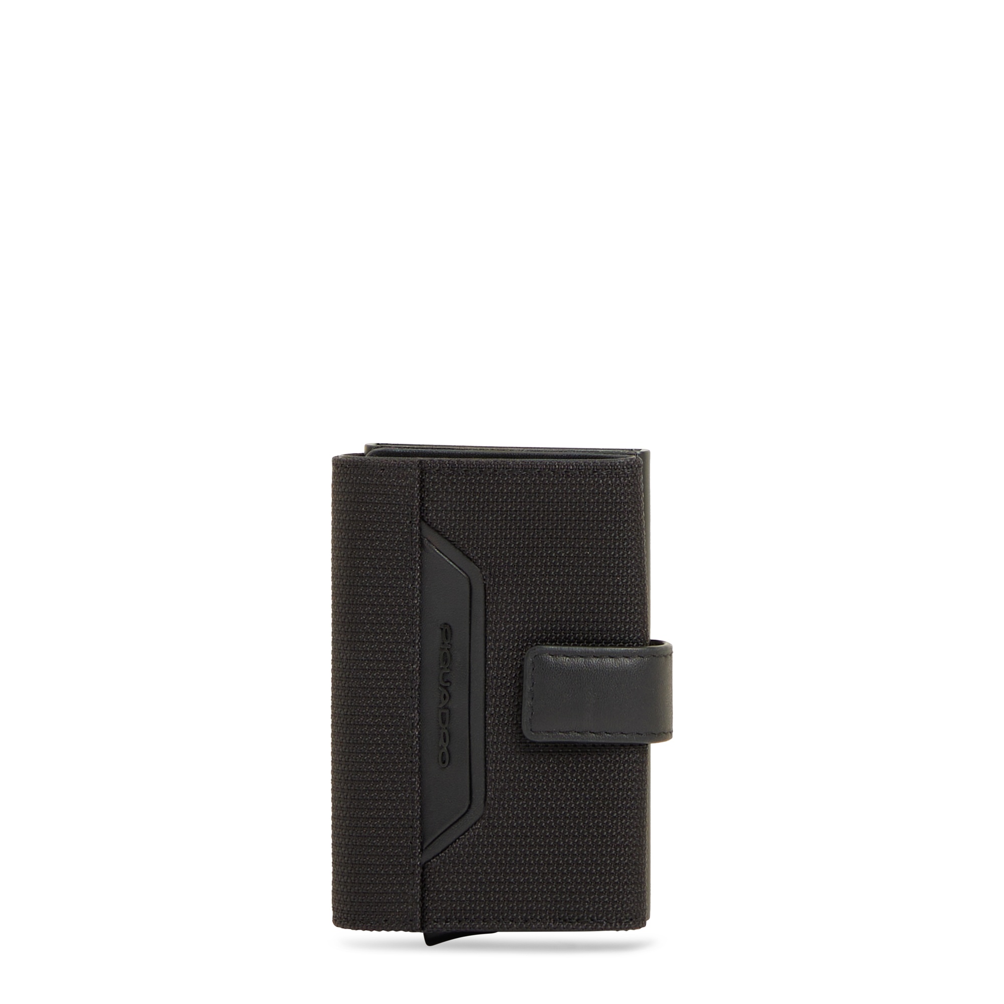 Automatic pop-up cardholder PIQUADRO Black