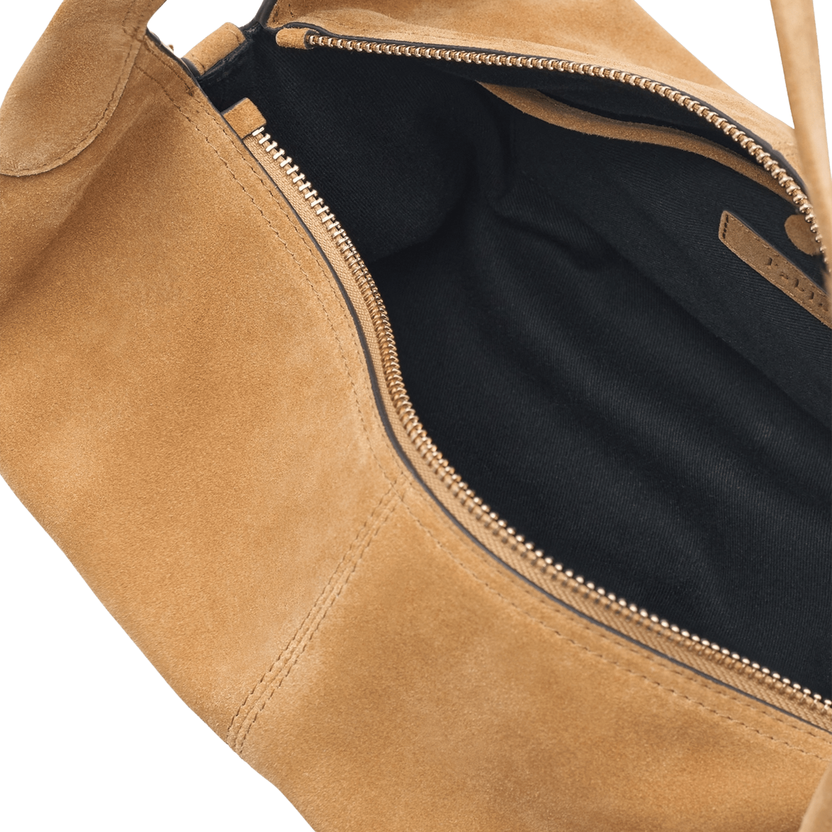 A-line leather skirt PABLO Beige