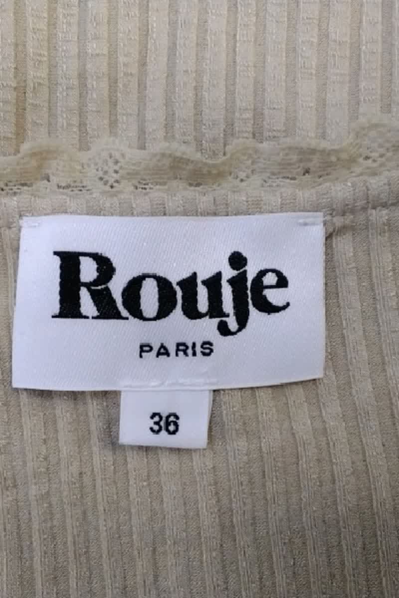 T-shirt ROUJE - Seconde Main Beige