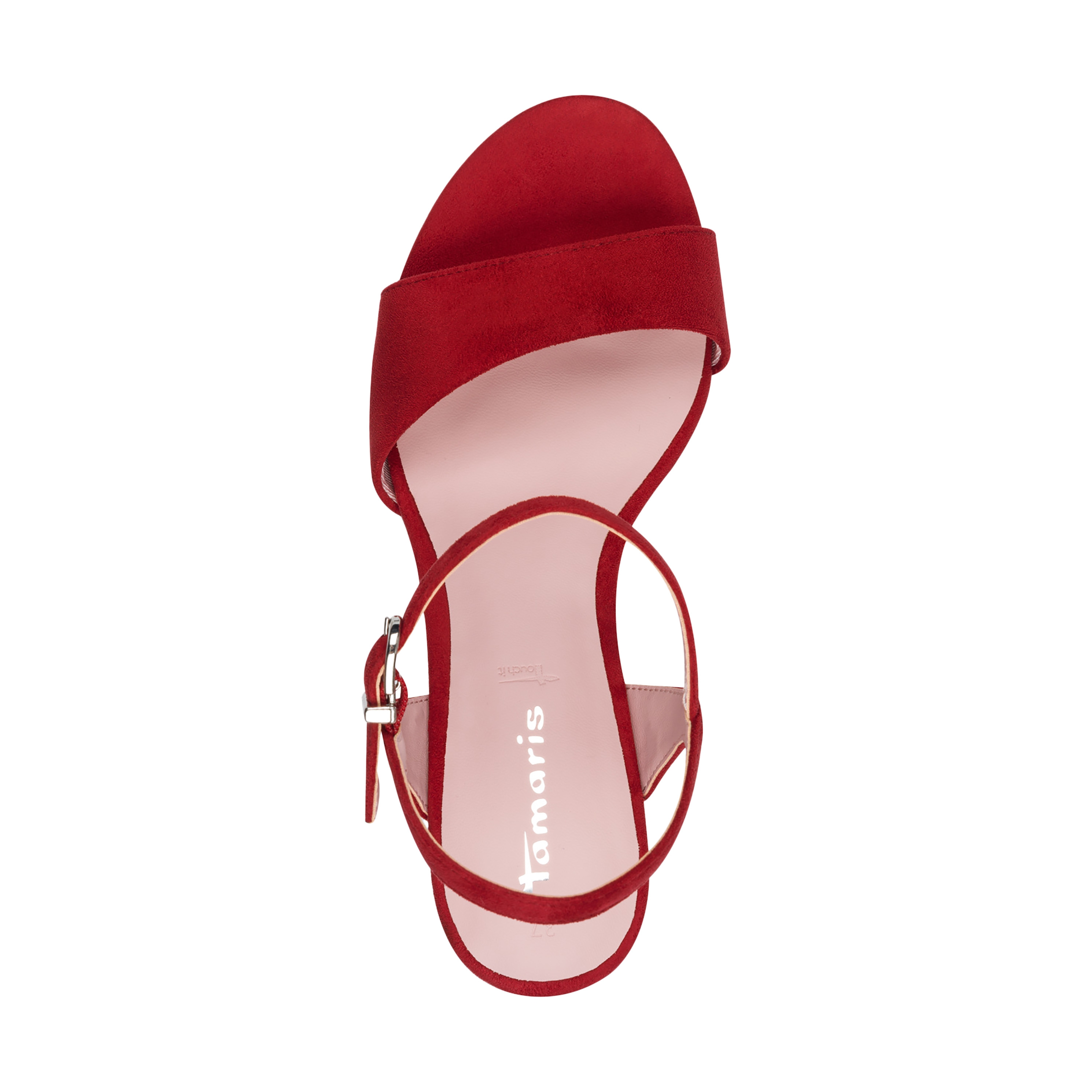 Heeled sandals TAMARIS Red