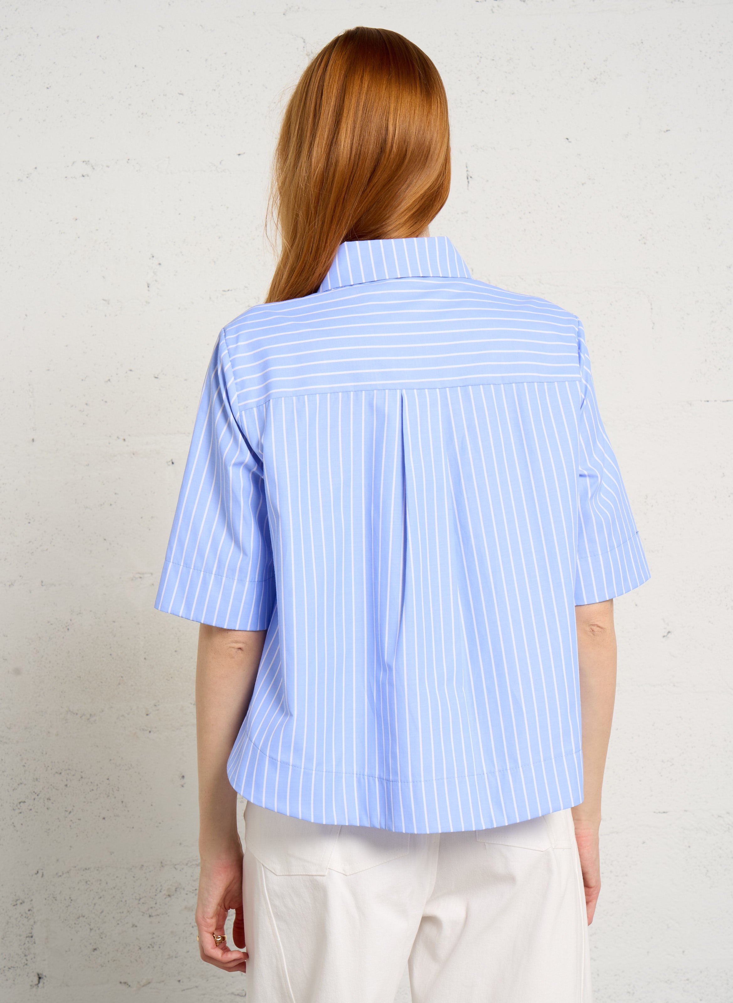 Chemise ample col classique à rayures IMPERIAL Bleu