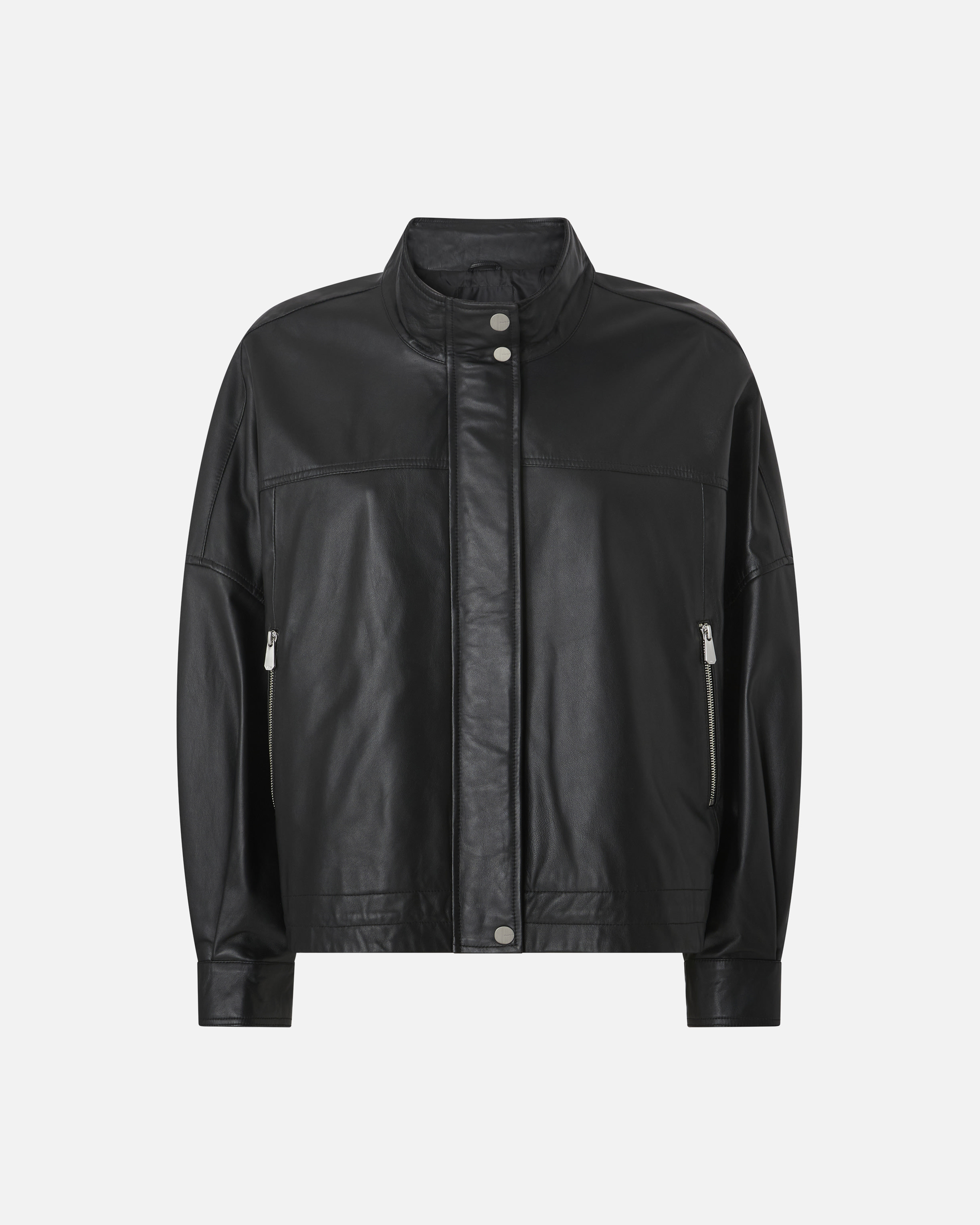 Blouson en cuir nappa PINKO Noir