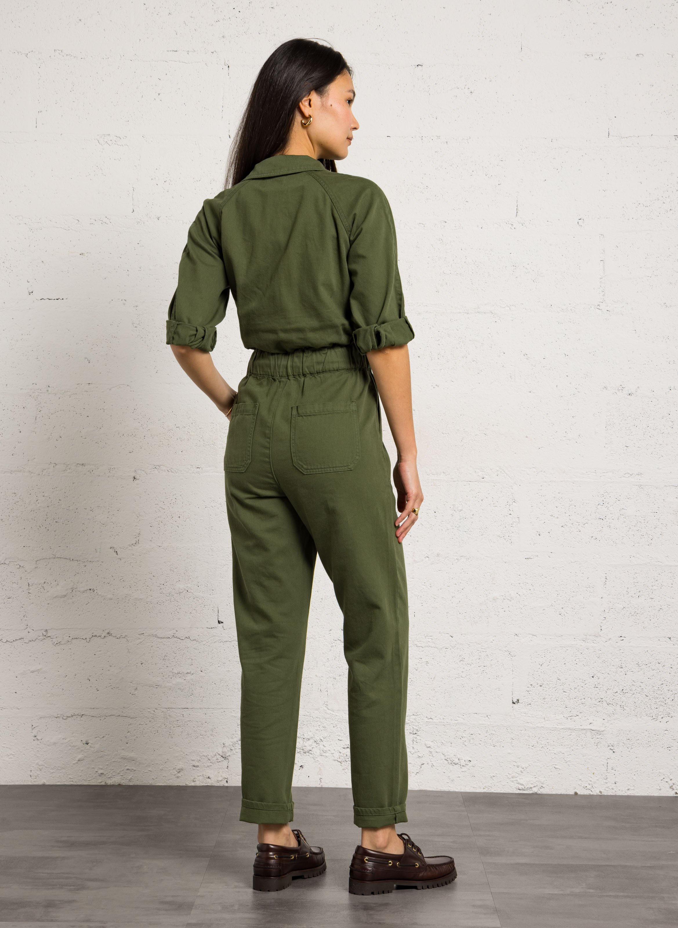 Combinaison en coton MAISON 123 Vert