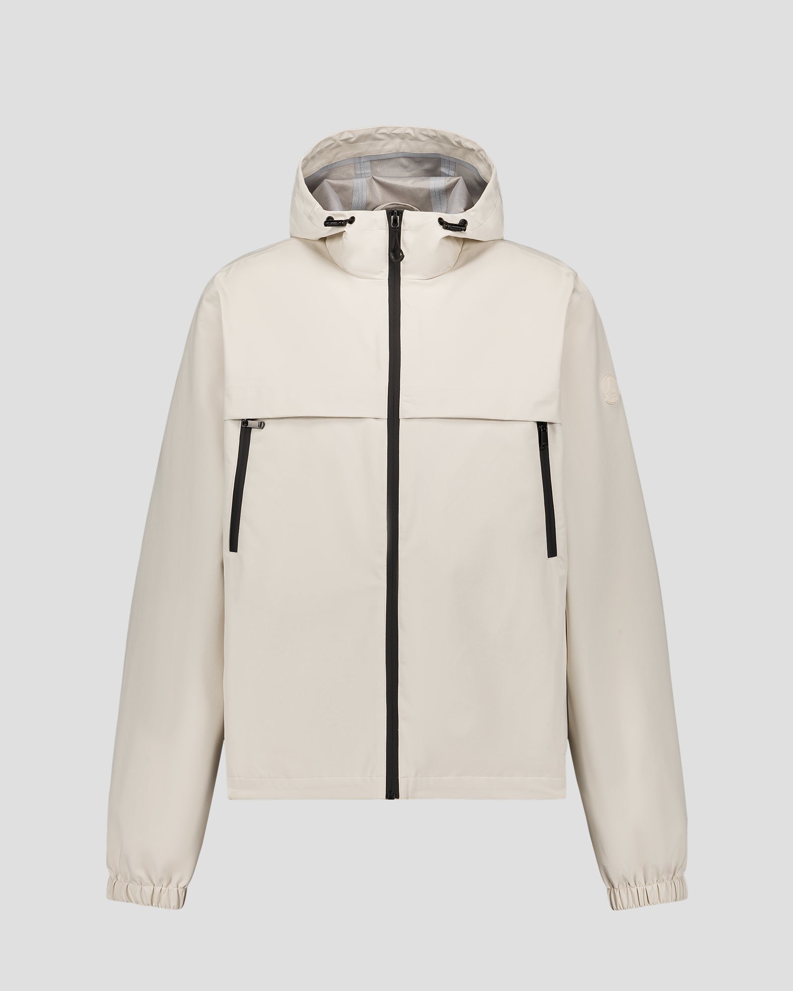 Hooded raincoat JOTT White
