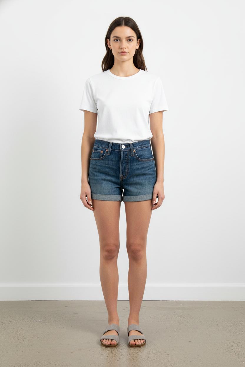 Denim shorts LEVI'S - Seconde main Blue