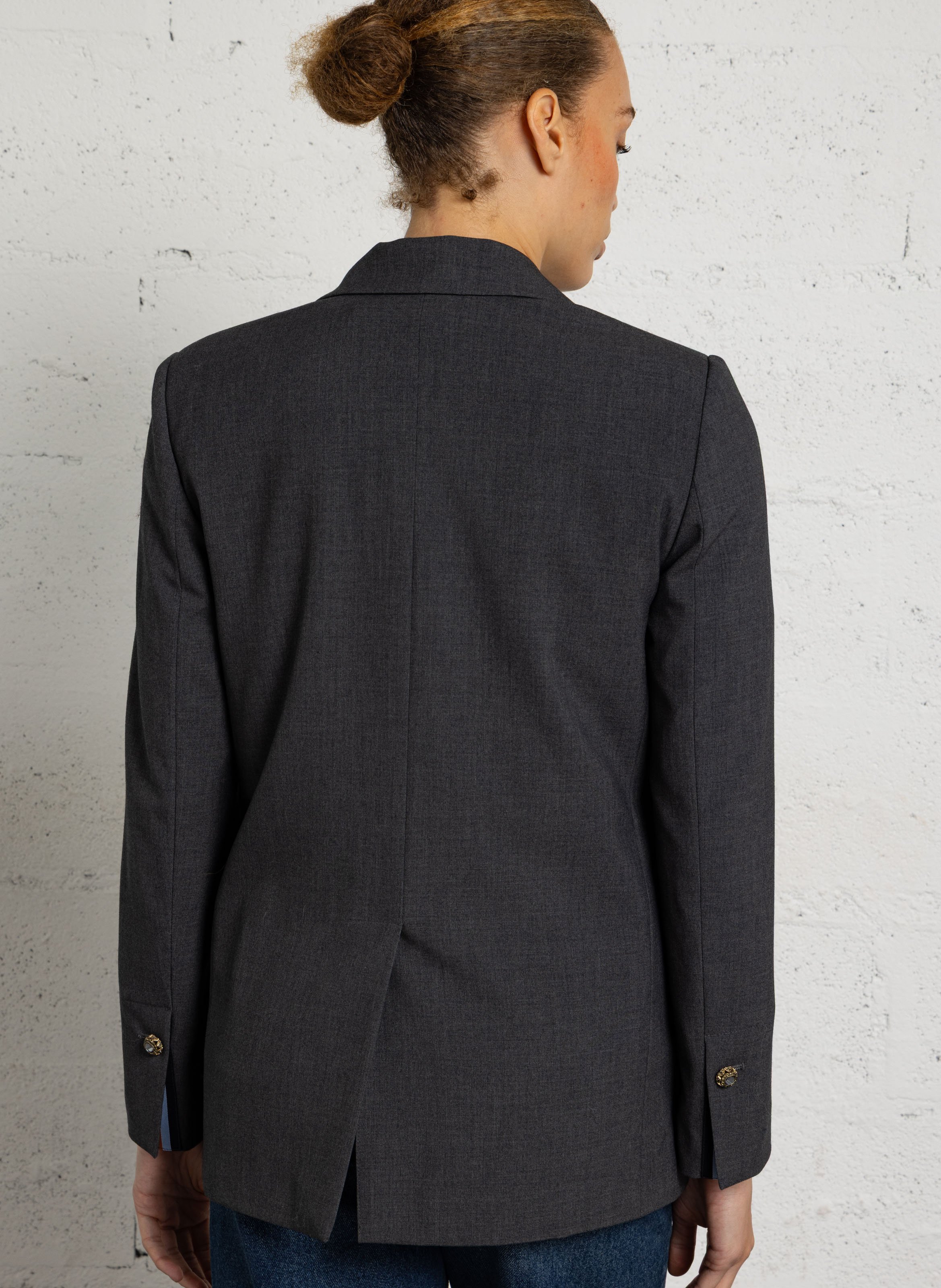 Straight tailored jacket LIU JO Grey
