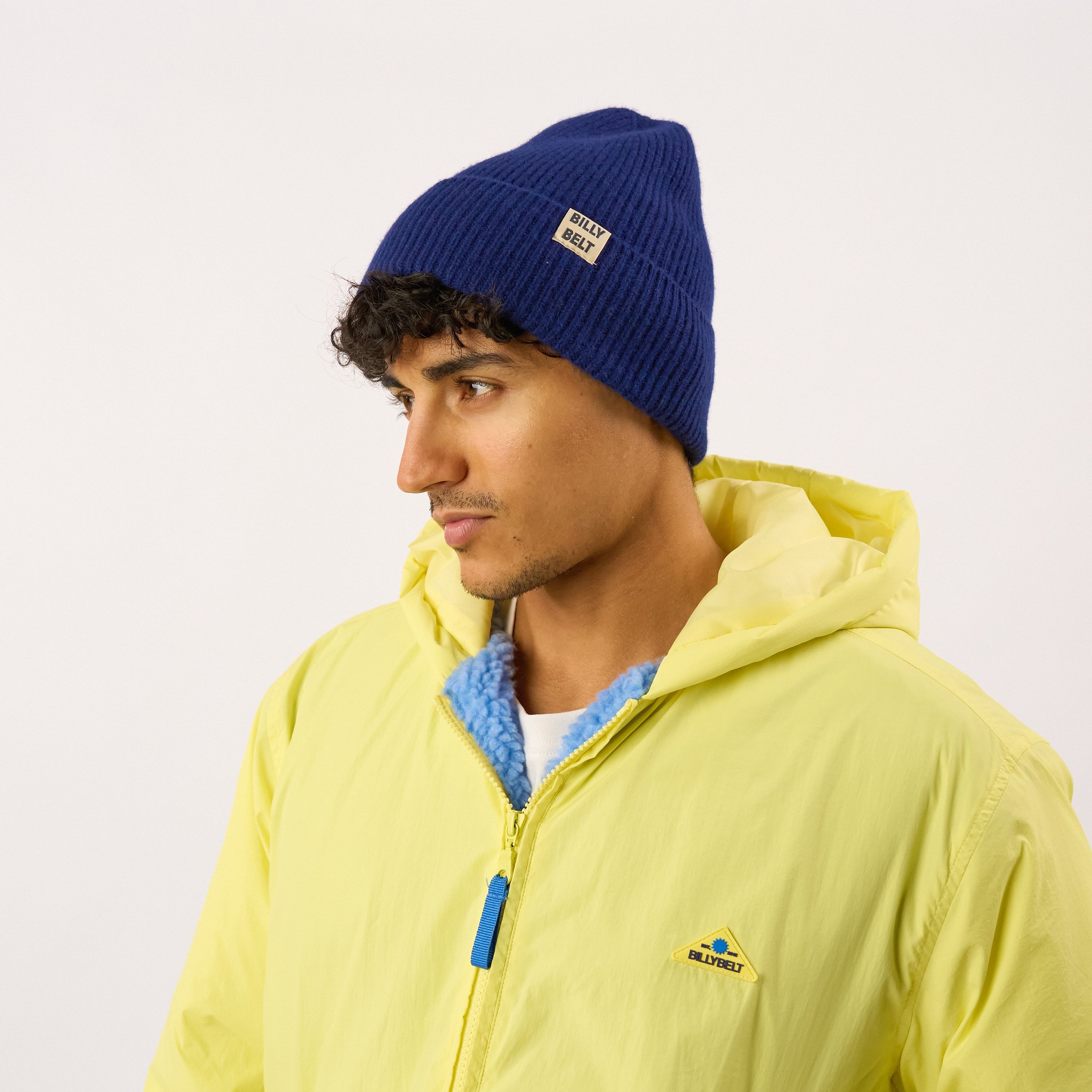 Wool hat BILLYBELT Blue