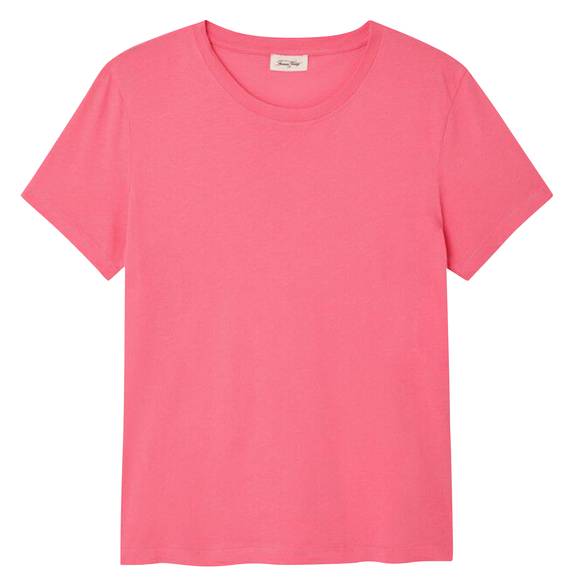 Recht, katoenen T-shirt AMERICAN VINTAGE