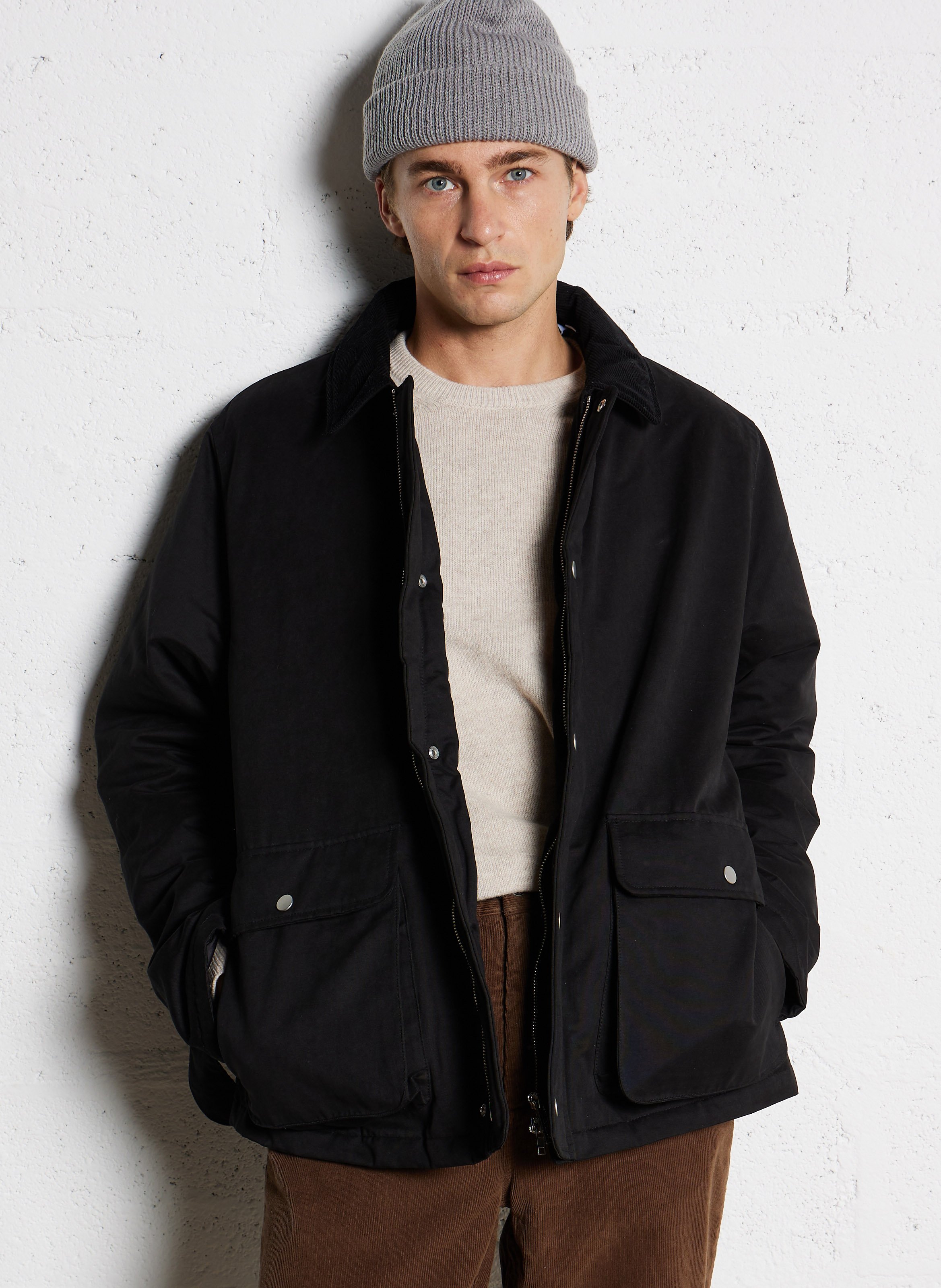 Straight cotton-blend jacket LES DEUX
