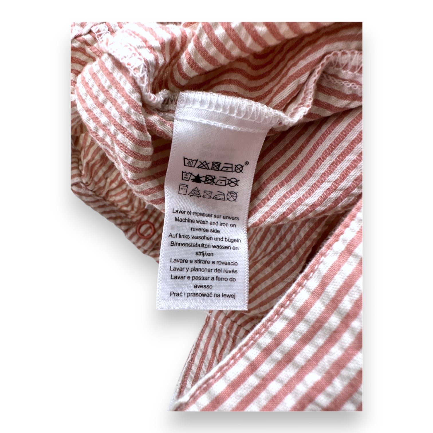 Orange Baby Overalls - 6 months PETIT BATEAU - Seconde Main Orange