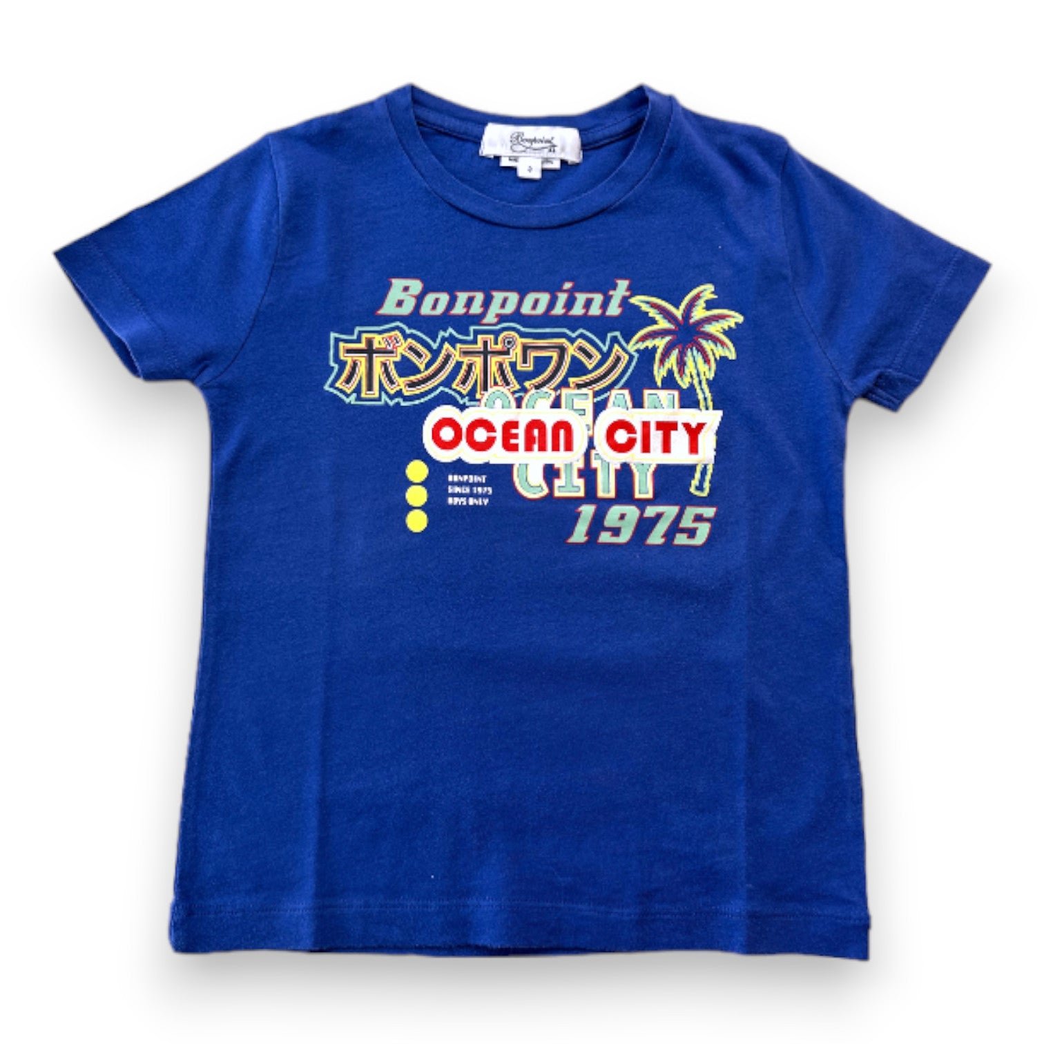 Blue Kids T-shirt - 3 years BONPOINT - Seconde Main Blue