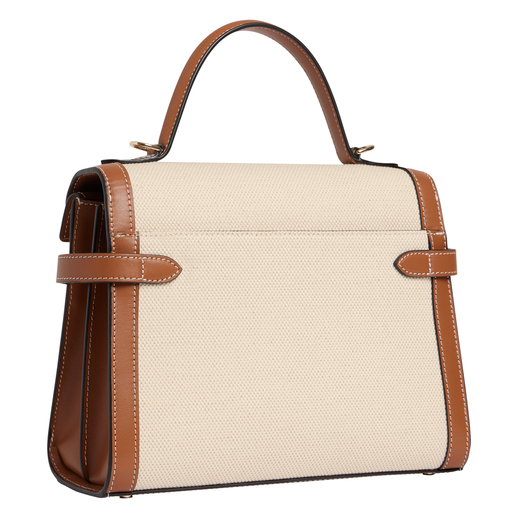 Sac à main en cuir LE TANNEUR Beige