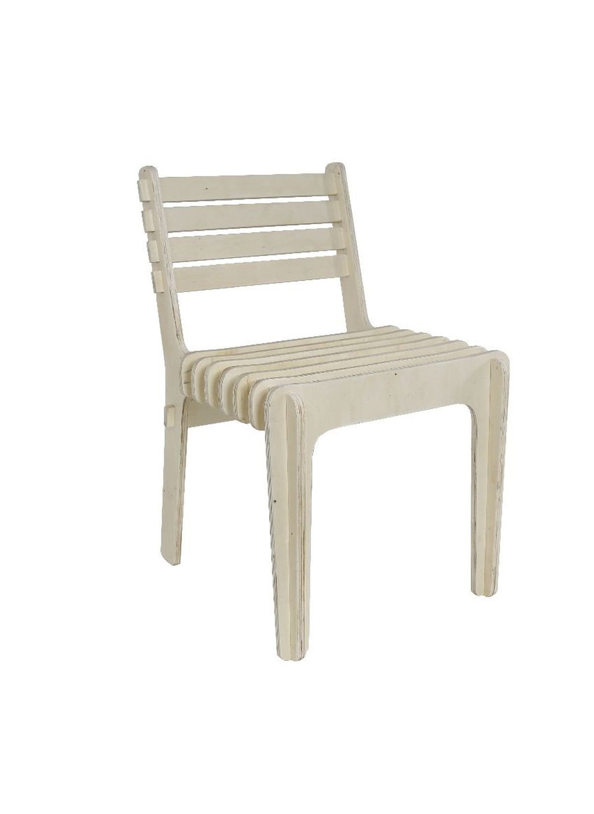 Japandi plywood chair FACTORY Beige