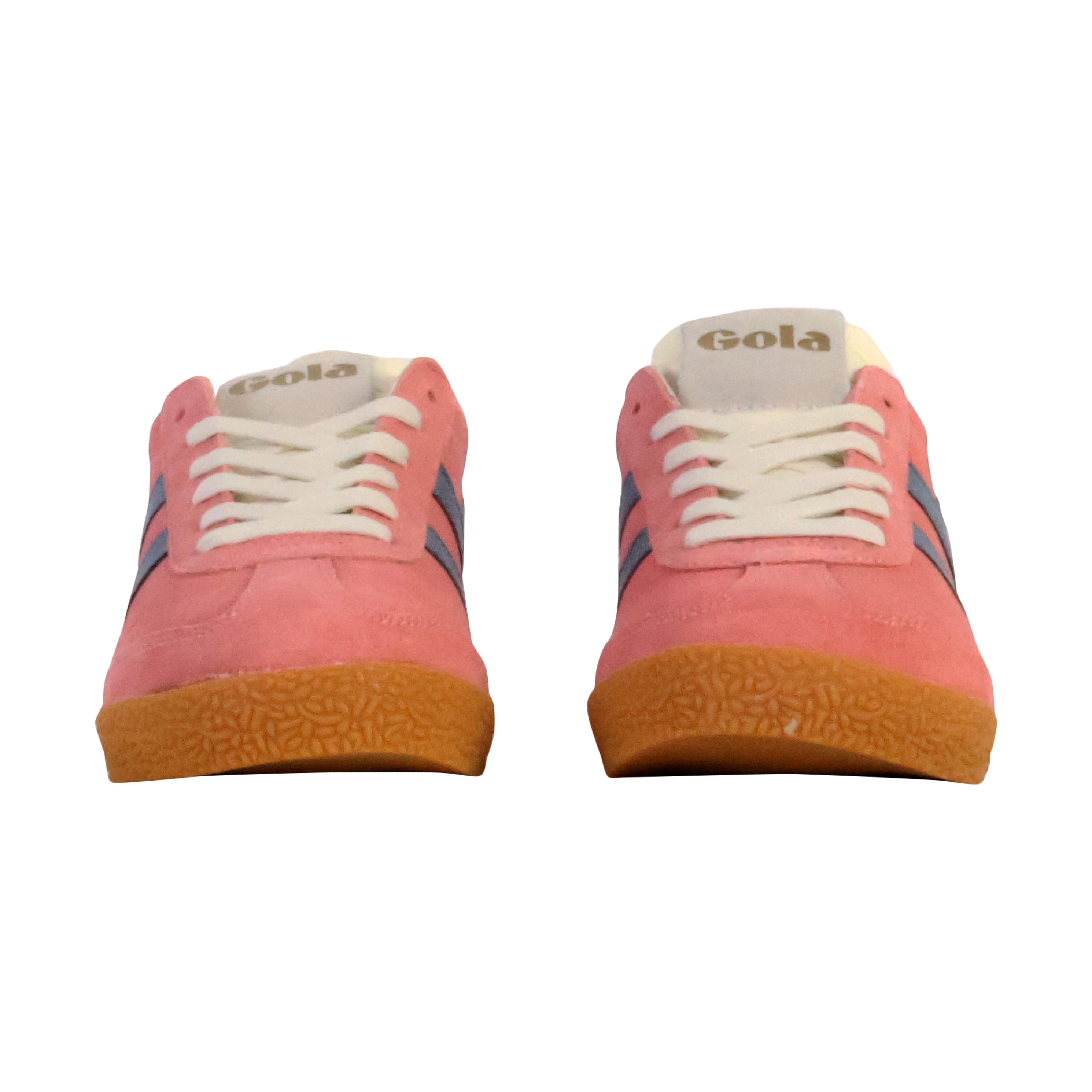 Low leather sneakers Elan GOLA Pink