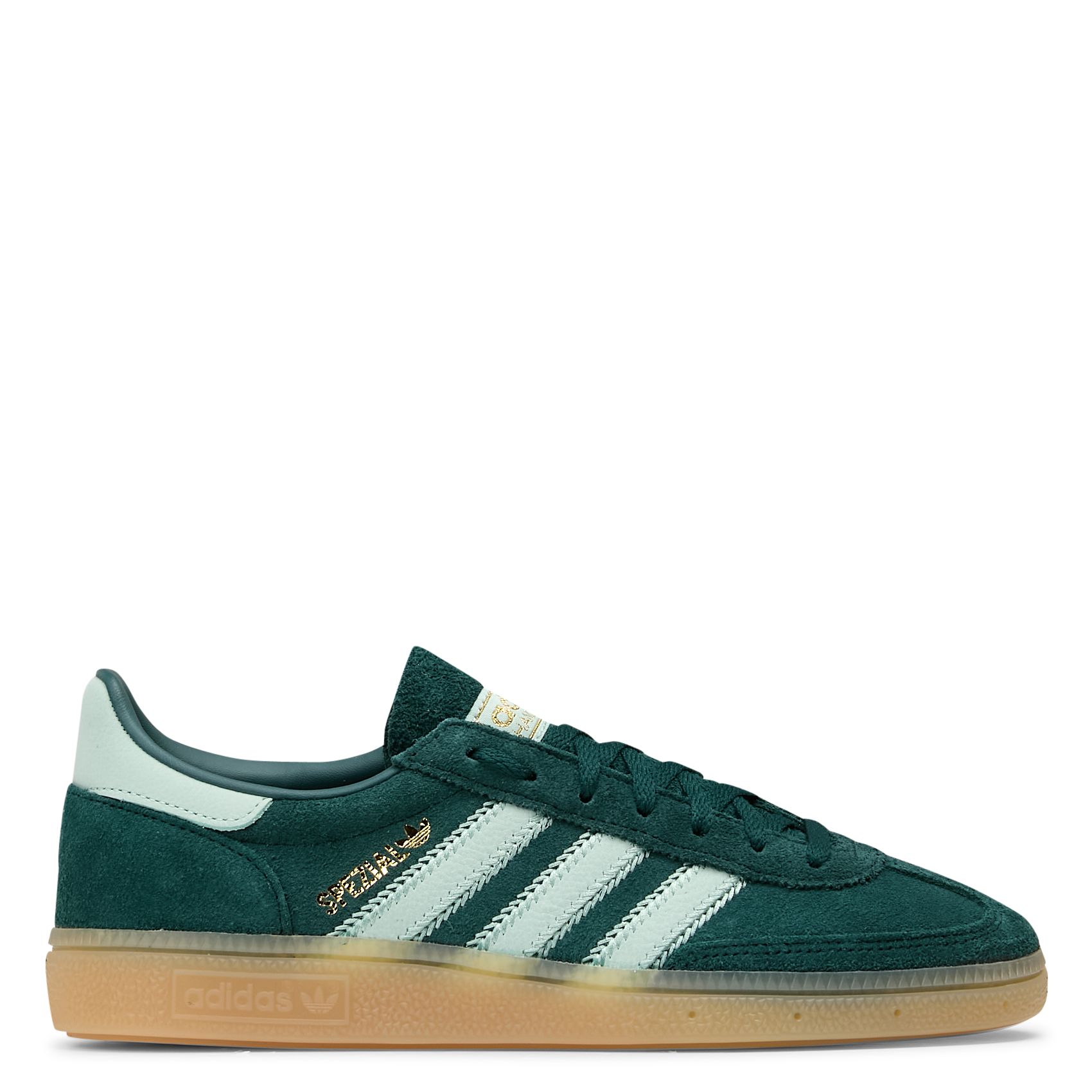 Baskets basses en cuir ADIDAS Vert