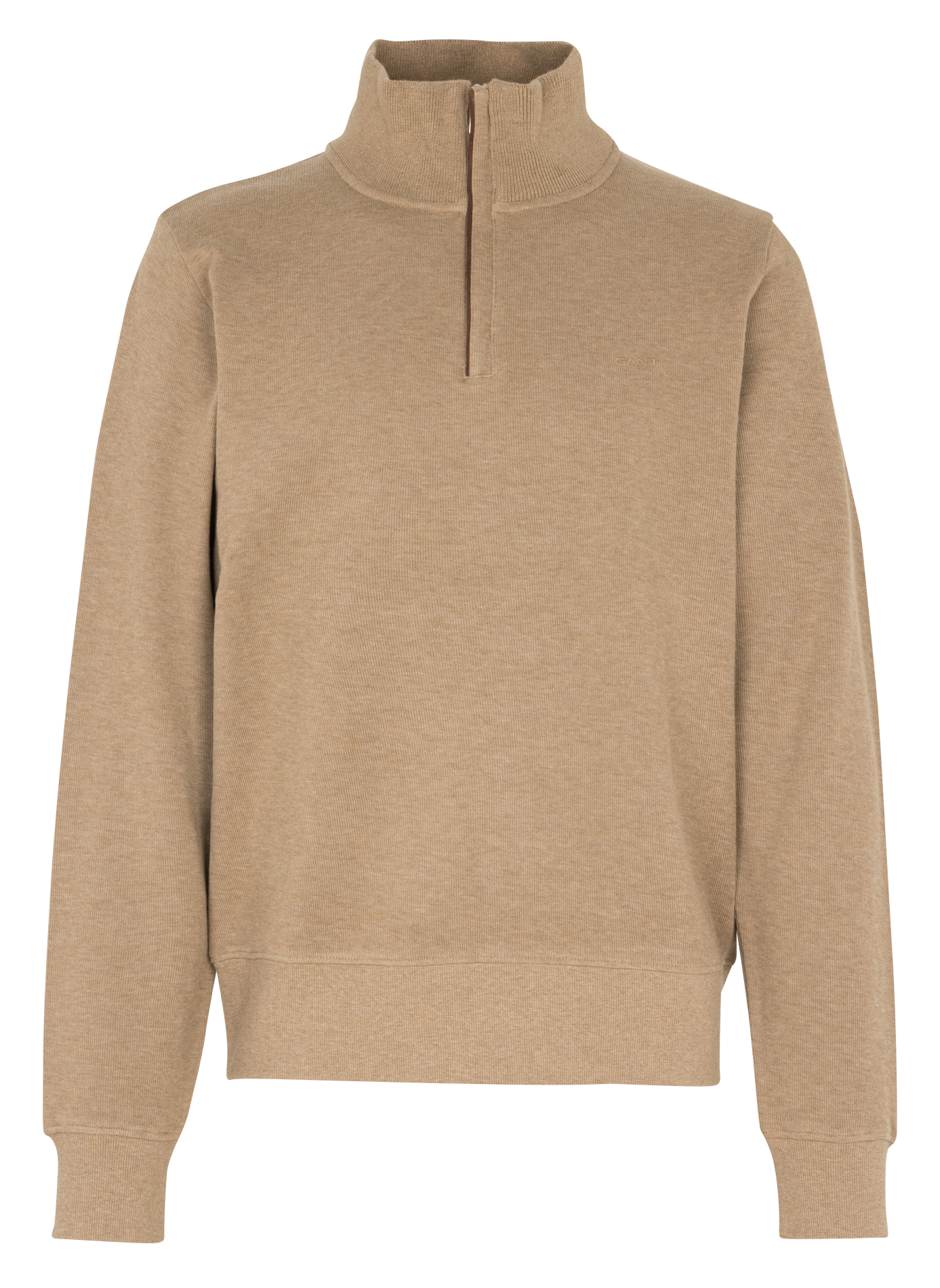 Pull col montant en coton GANT Vert