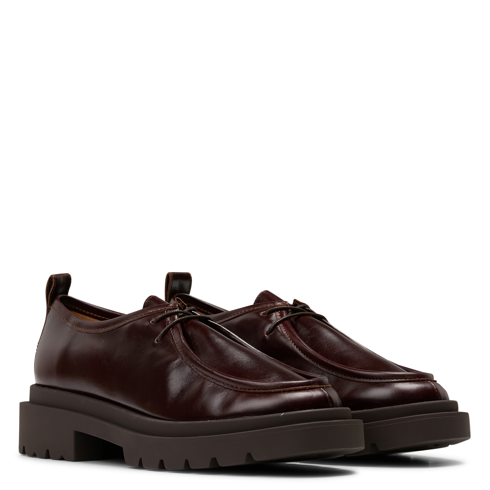 Derbies en cuir BOBBIES Marron