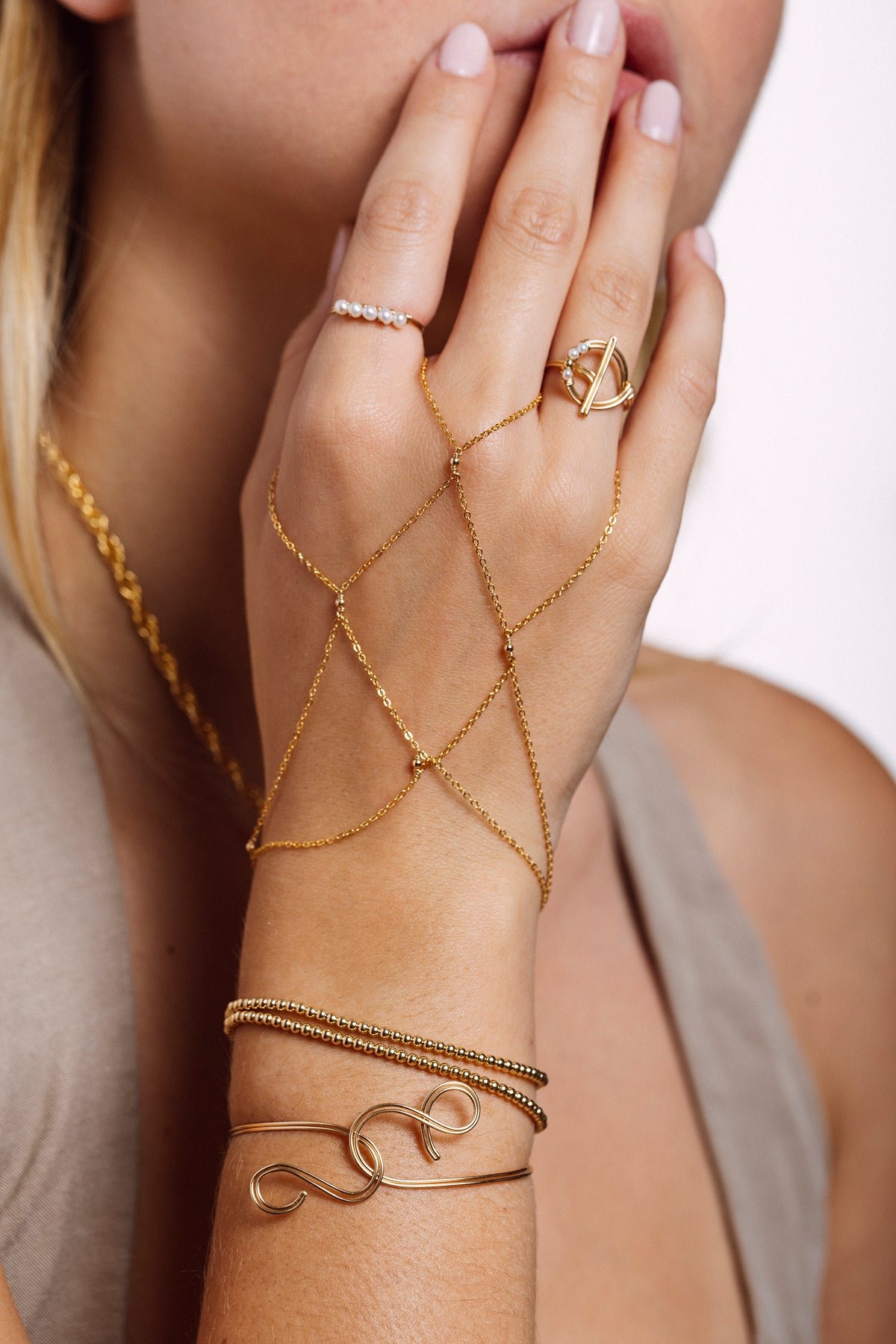 Mina bangle YAY Golden