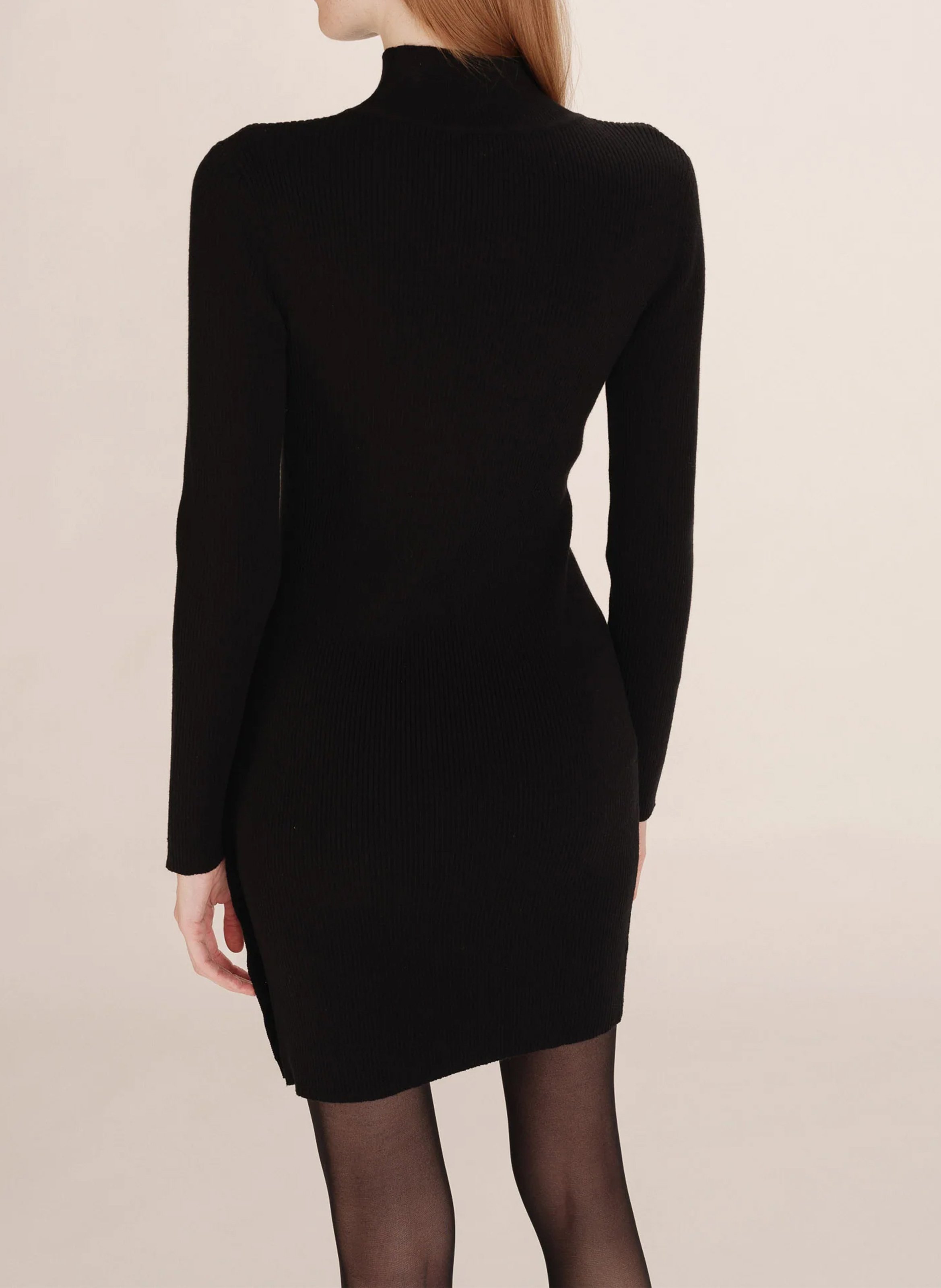 Short knit dress GRACE ET MILA Black
