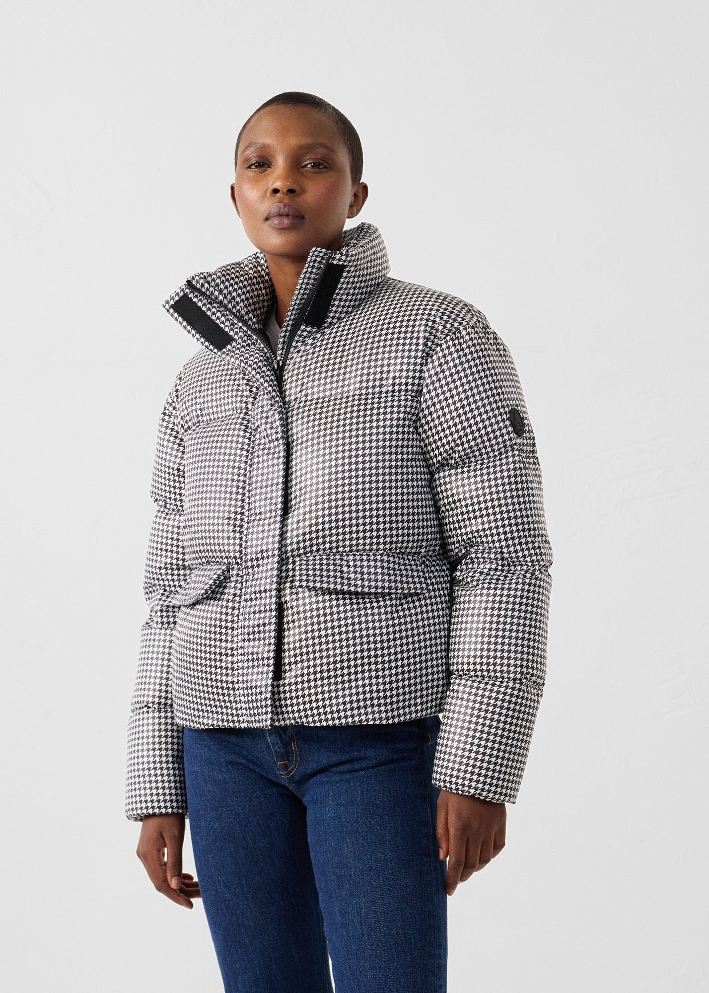 Extreme Cold Puffer Jacket Alicia Multicolor JOTT Black