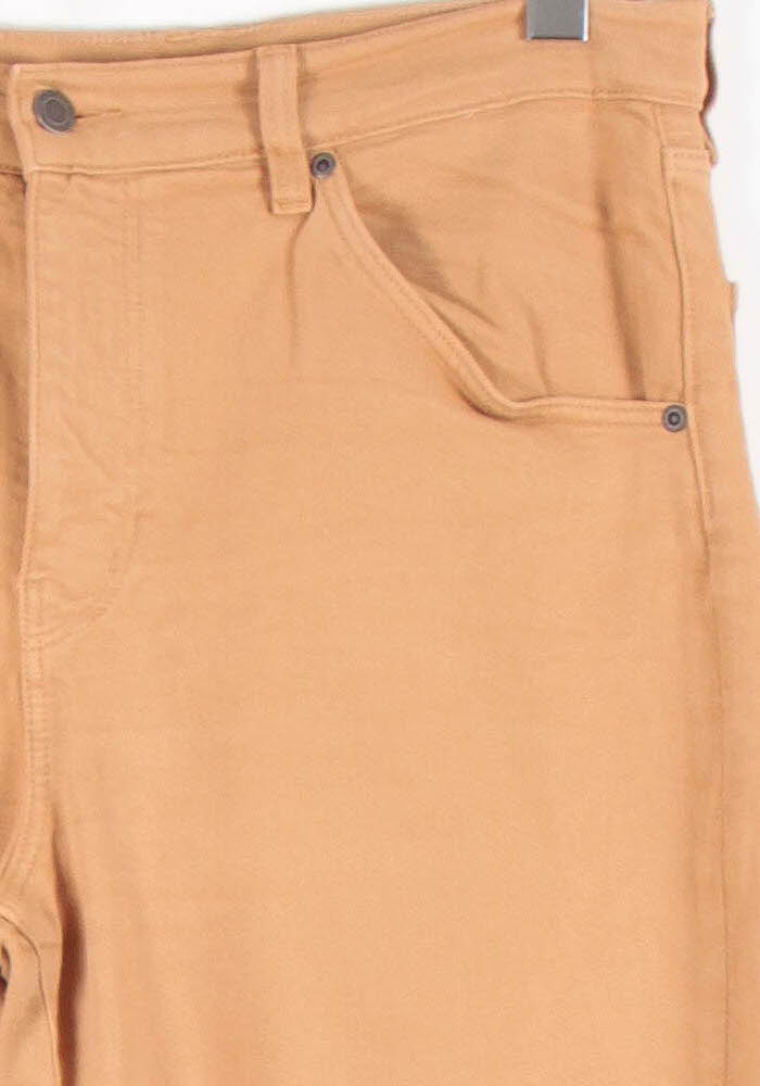 Cropped slim jeans with studs COMPTOIR DES COTONNIERS - Seconde main Brown