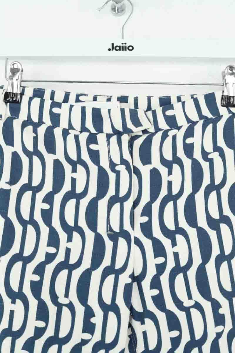 Cropped pants MAX MARA - Seconde Main Blue