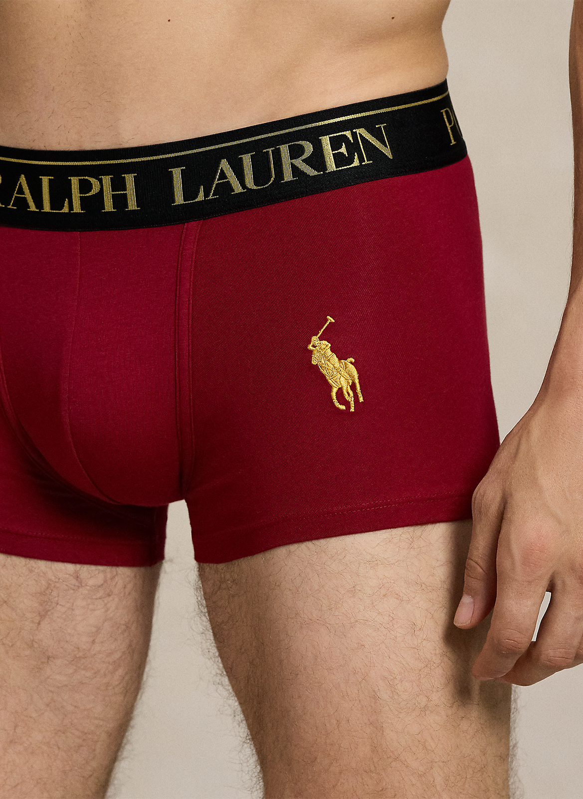 Lot de boxers en coton mélangé POLO RALPH LAUREN Multicolore