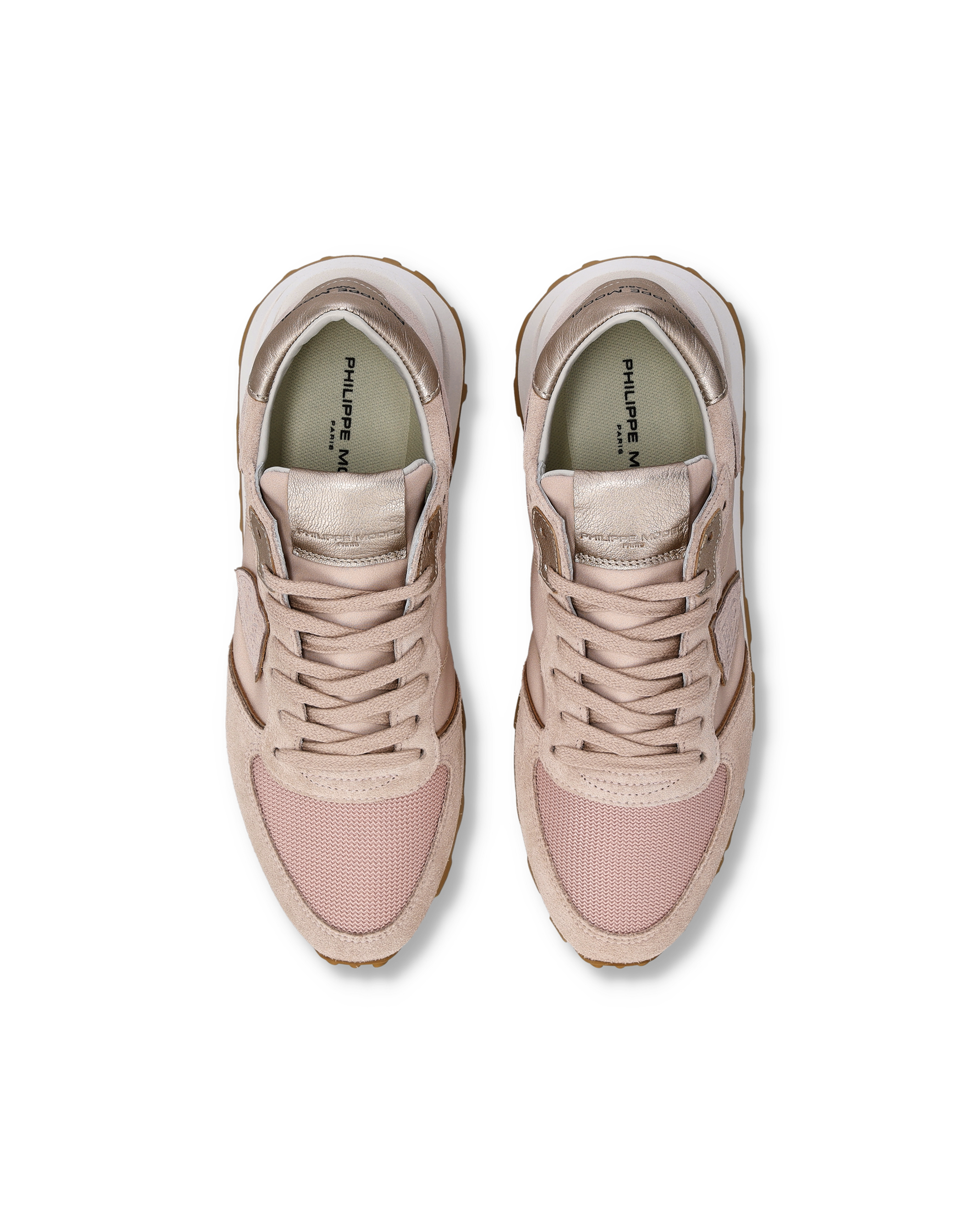 High-top running sneakers PHILIPPE MODEL Beige