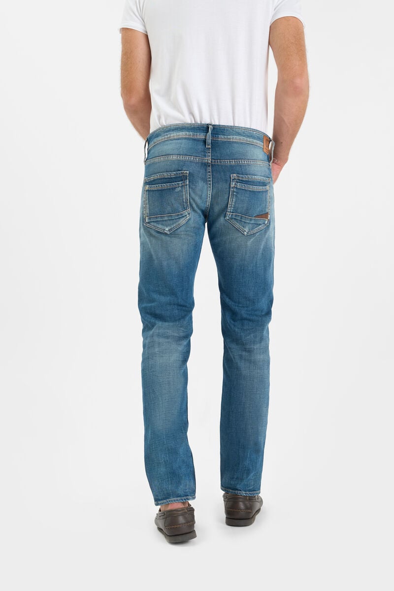 Slim stretch jeans, length 34 LE TEMPS DES CERISES Blue