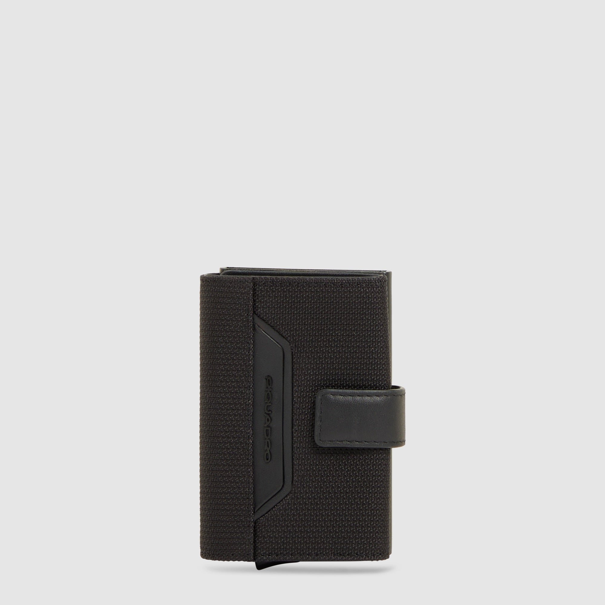 Automatic pop-up cardholder PIQUADRO Black