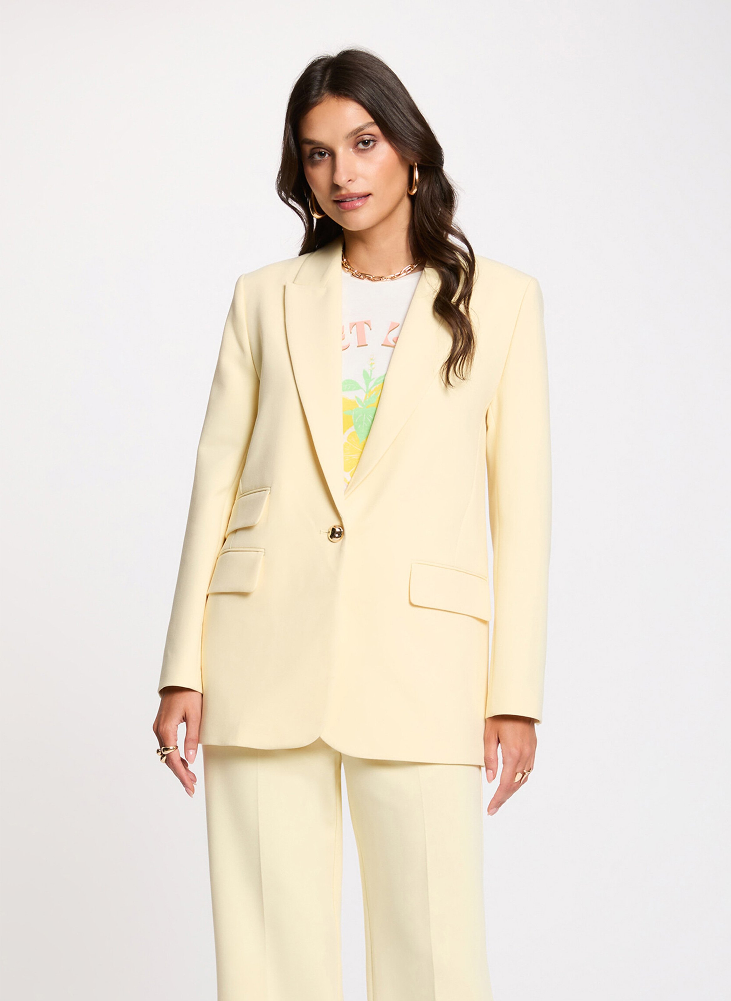 Veste de tailleur MORGAN Jaune