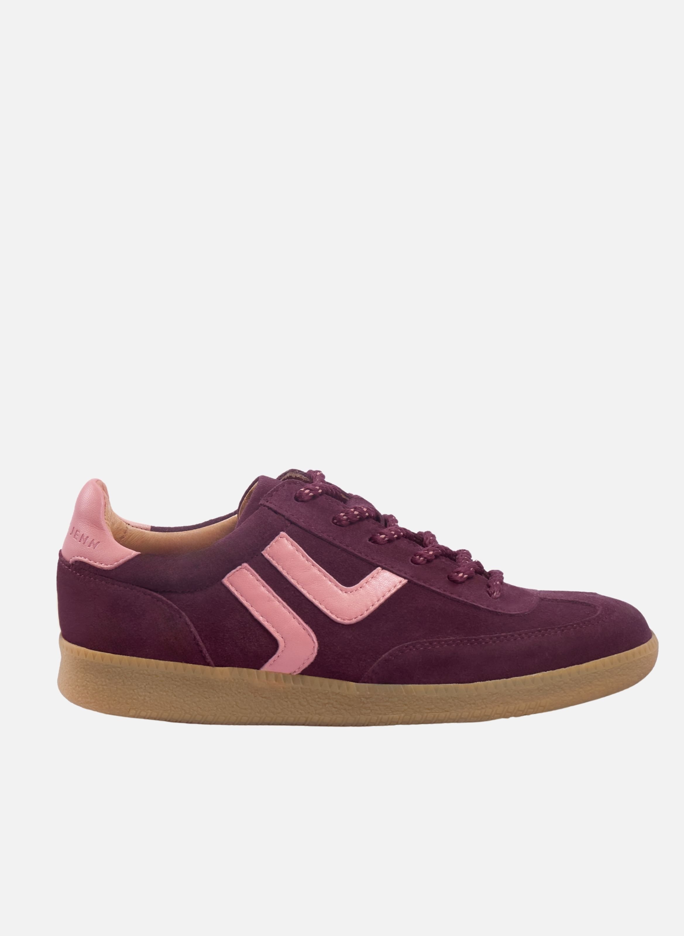 Ninon leather sneakers JULES & JENN Red