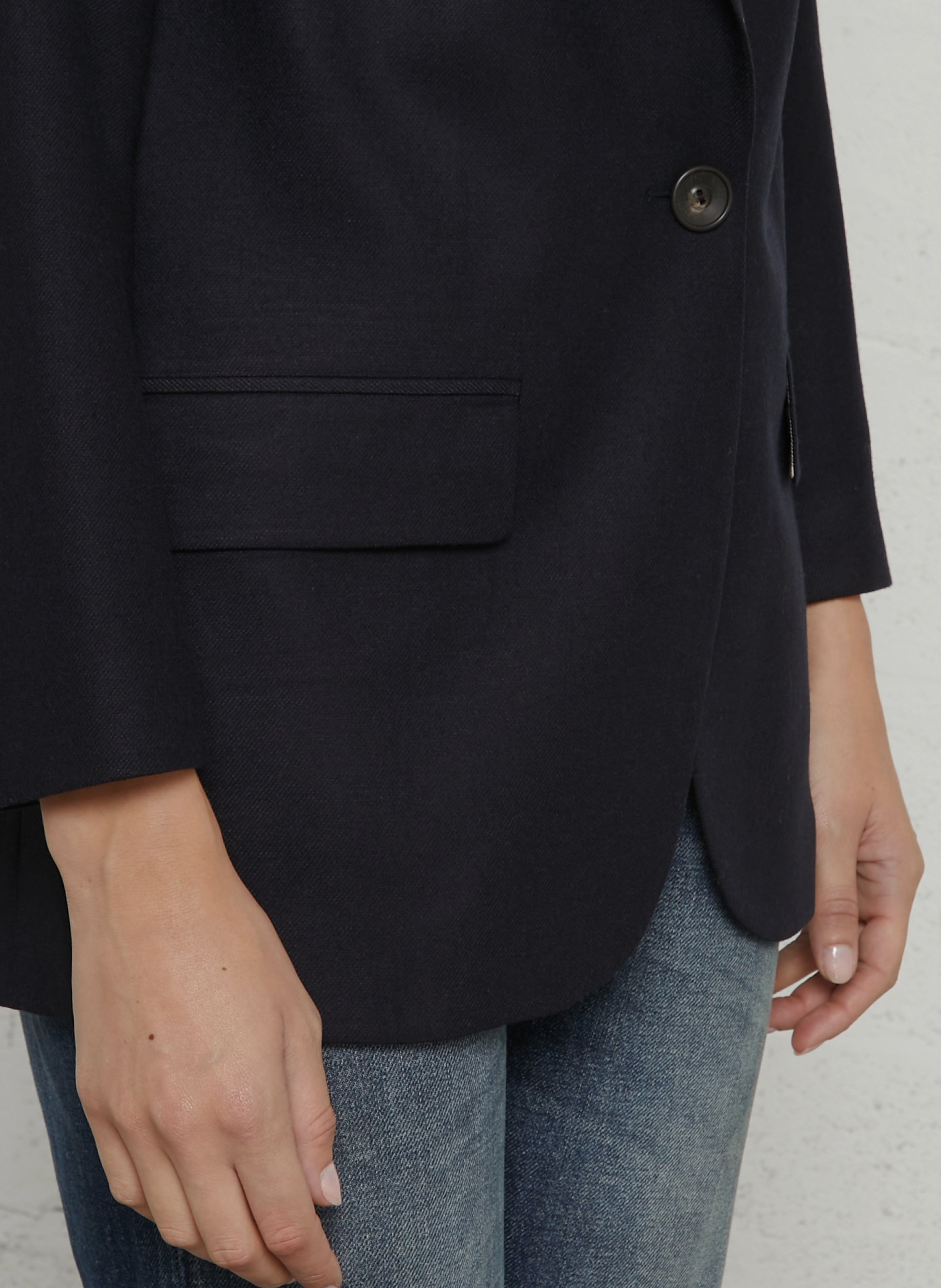 Veste blazer droit  DIEGA Bleu