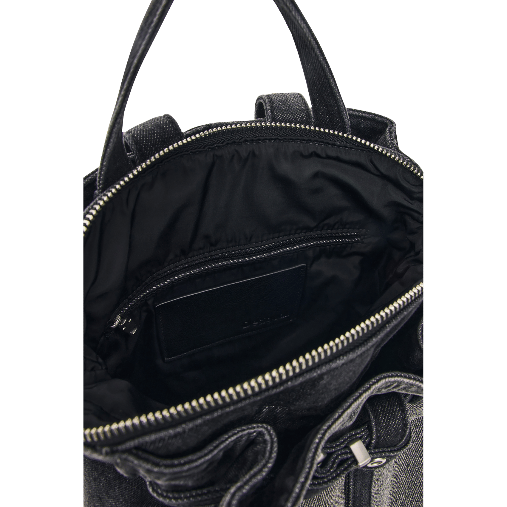 Sac à dos denim moyen DESIGUAL Noir