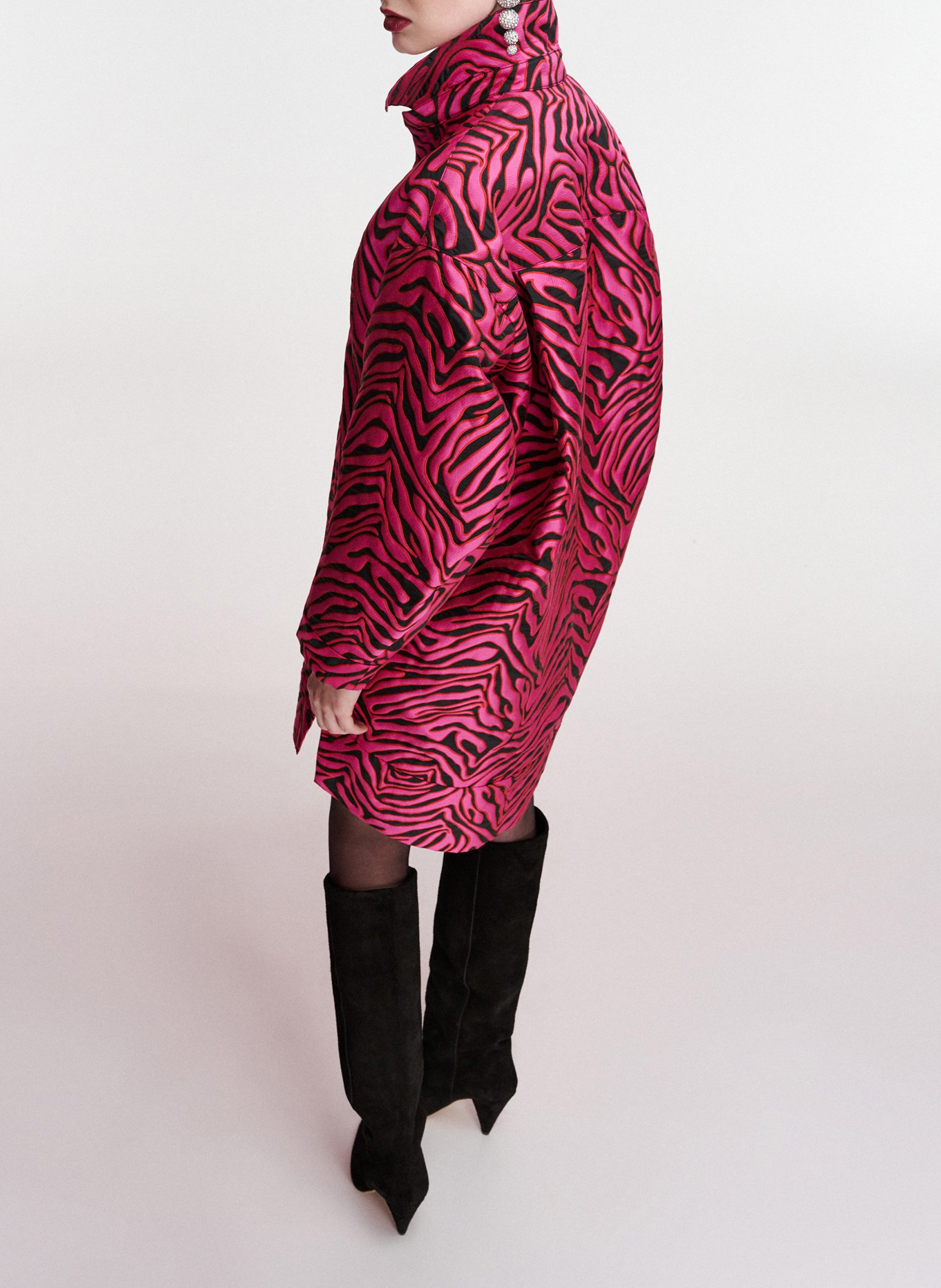 Robe courte large imprimée ESSENTIEL ANTWERP Rose