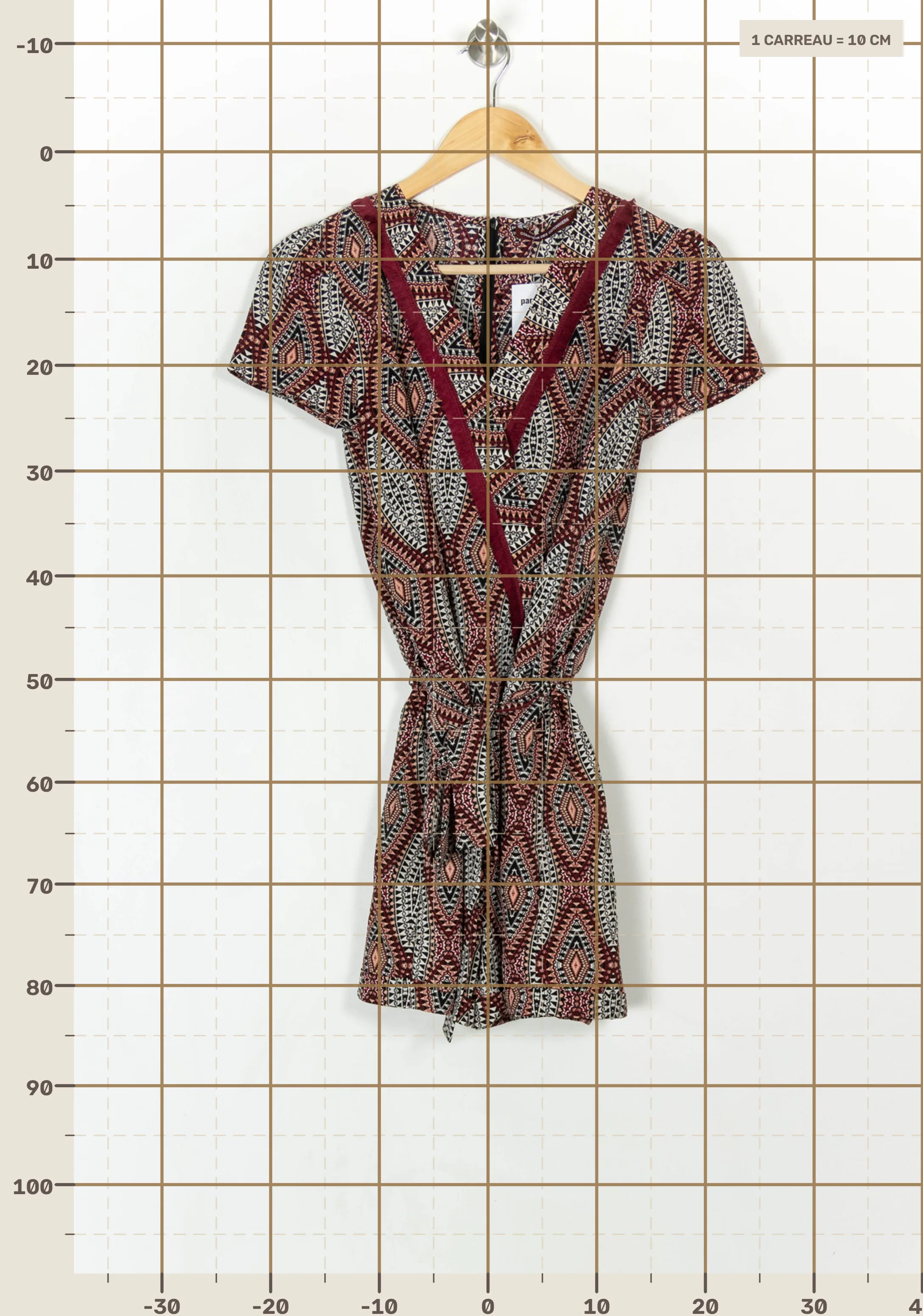 Playsuit COMPTOIR DES COTONNIERS - Seconde main Multicolored