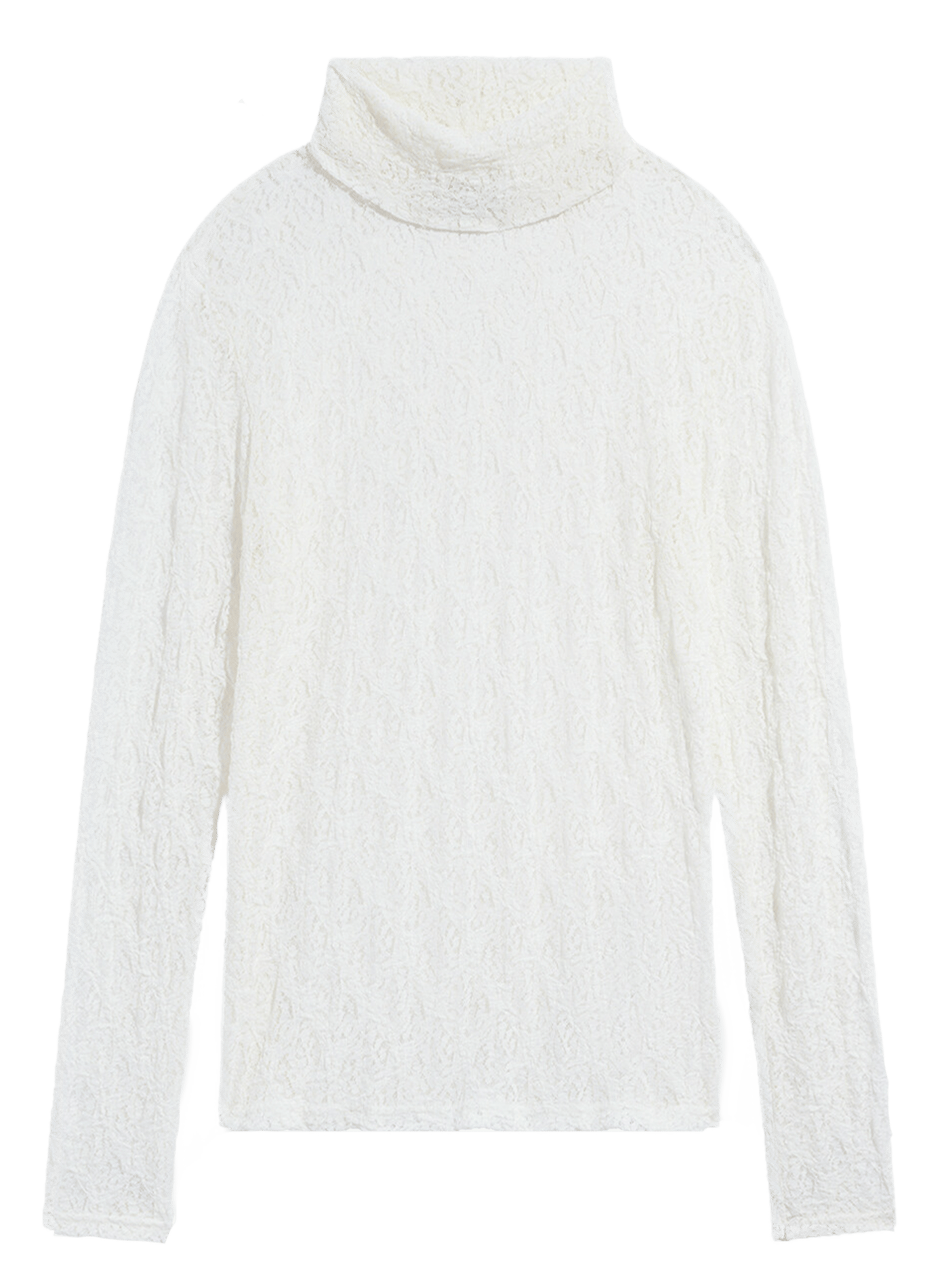 Cotton-blend turtleneck CAROLL Beige