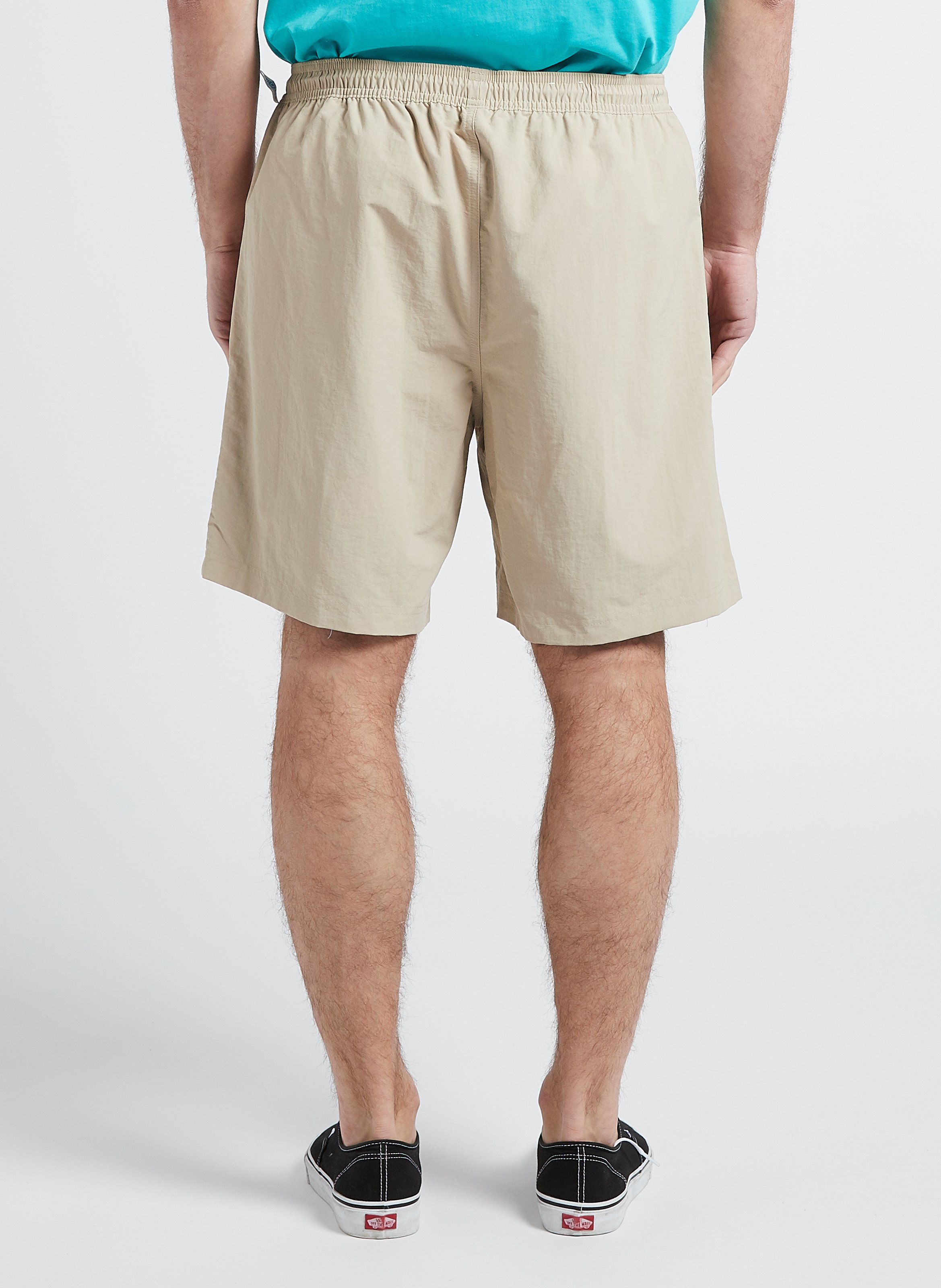 Reversible printed Bermuda shorts COLUMBIA Beige