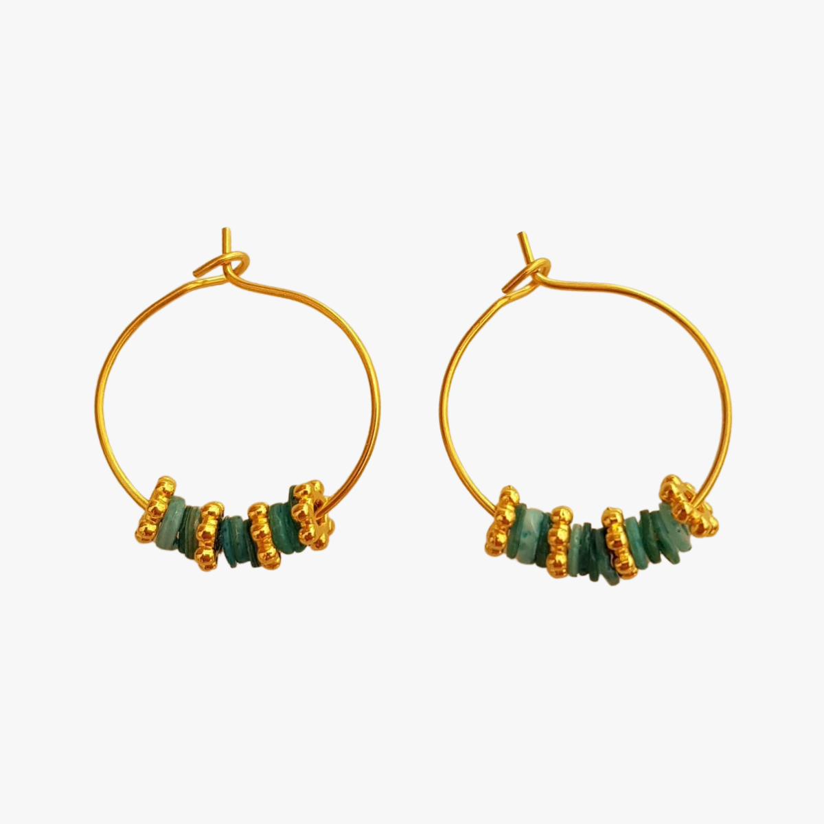 Earrings GINANDGER Blue