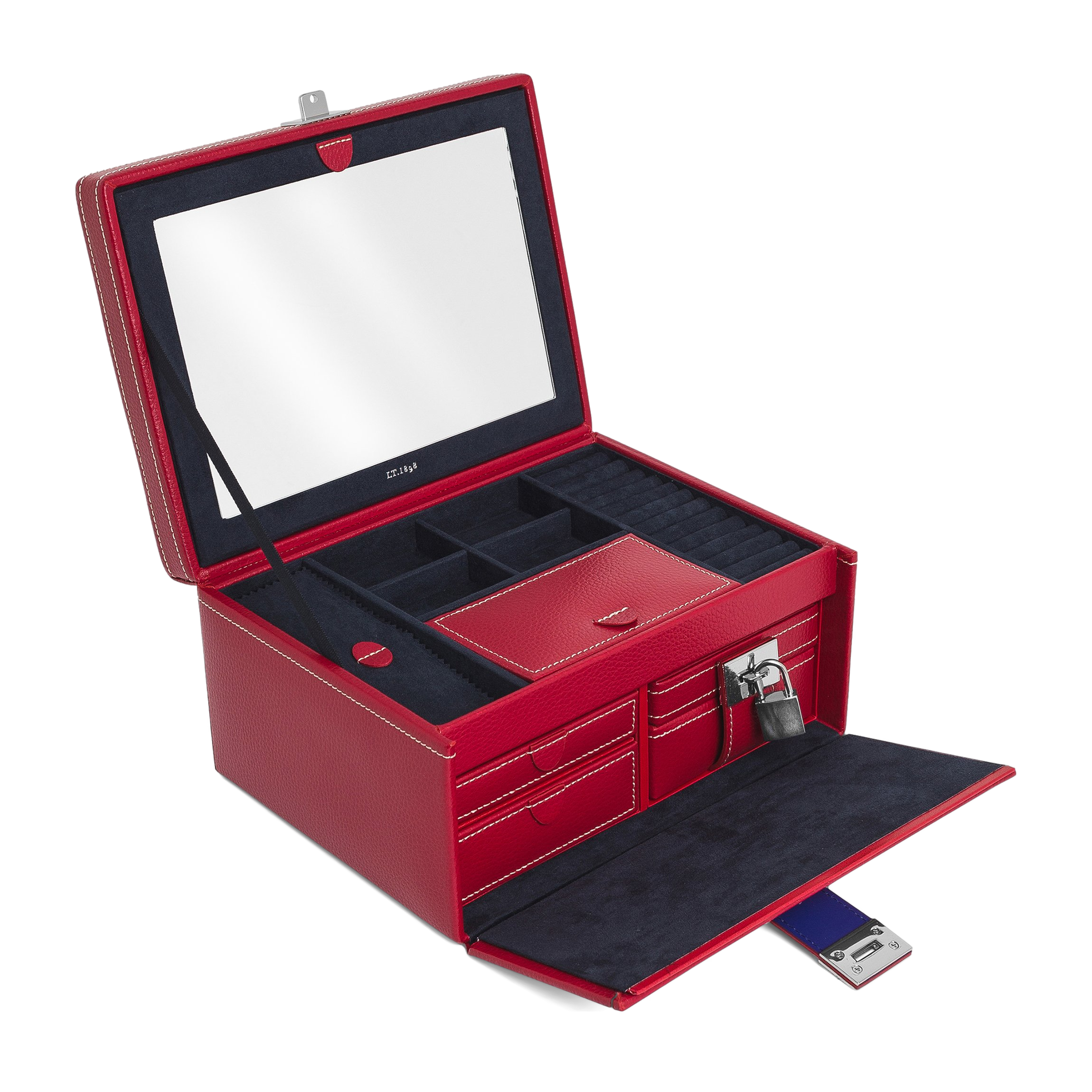 Boîte à bijoux en cuir LE TANNEUR