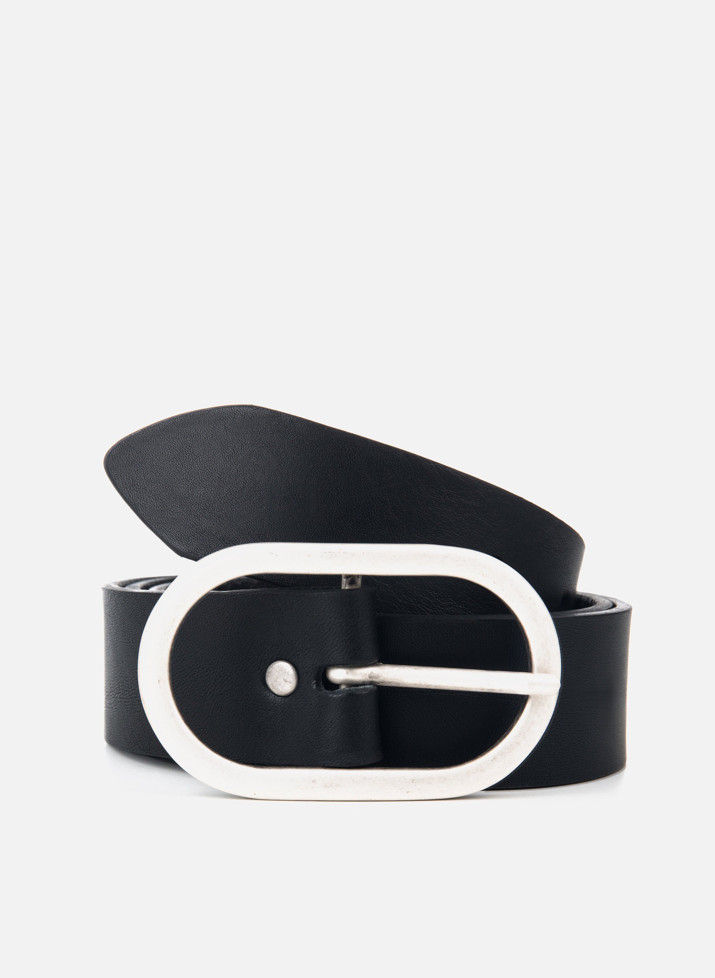 Wide leather belt JULES & JENN