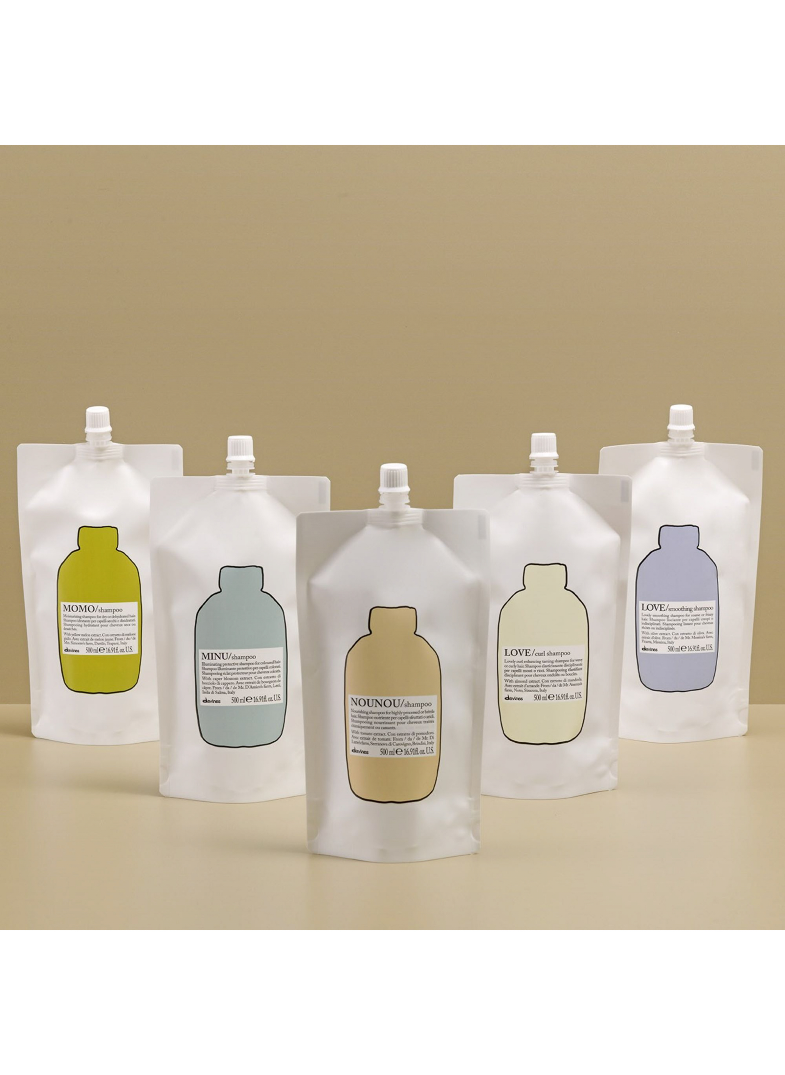 MINU Shampoo Refill DAVINES No color