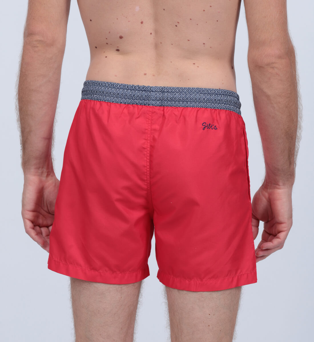 Flowing swim shorts GILI'S Red