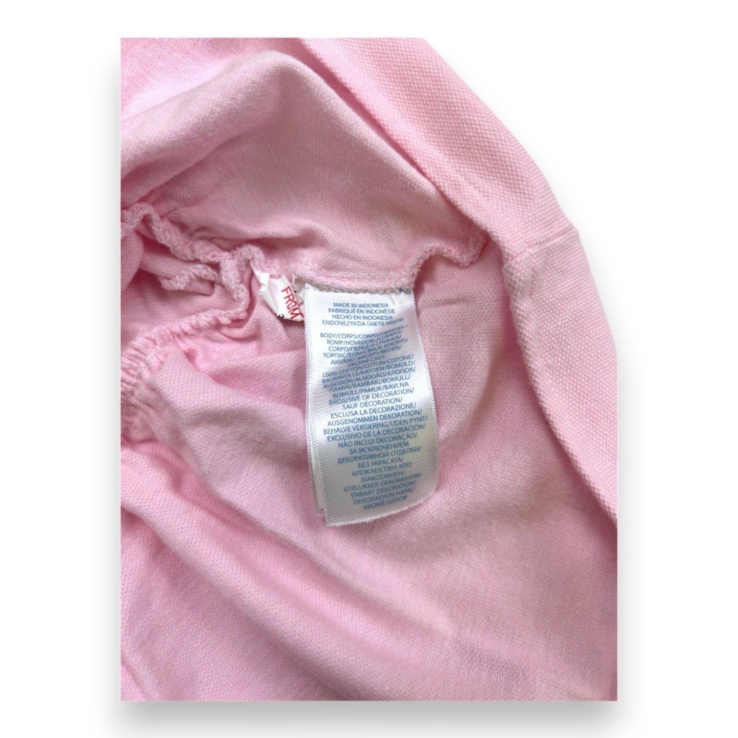 Pink baby set - 3 months POLO RALPH LAUREN - Seconde Main Pink