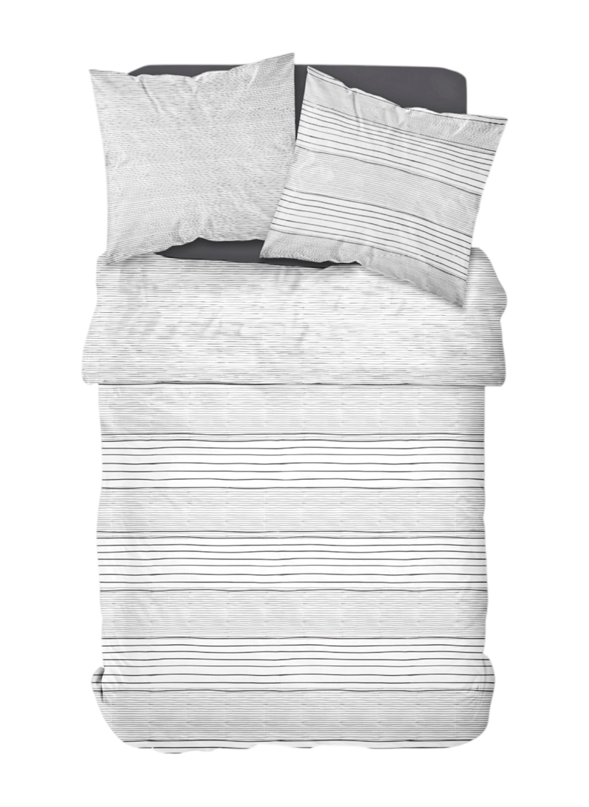 Printed cotton bed set TODAY LINGE DE MAISON White